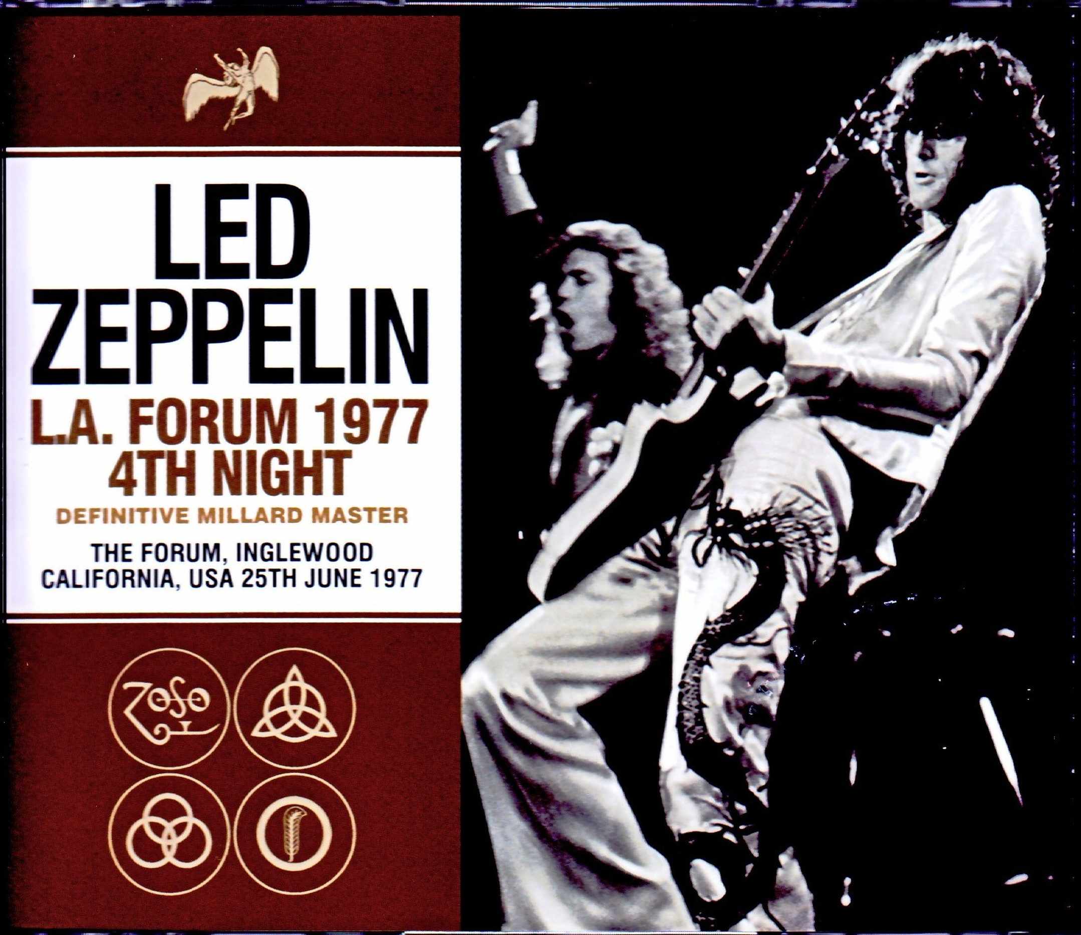 Led Zeppelin レッド・ツェッペリン/CA,USA 6.25.1977 Huge Upgrade