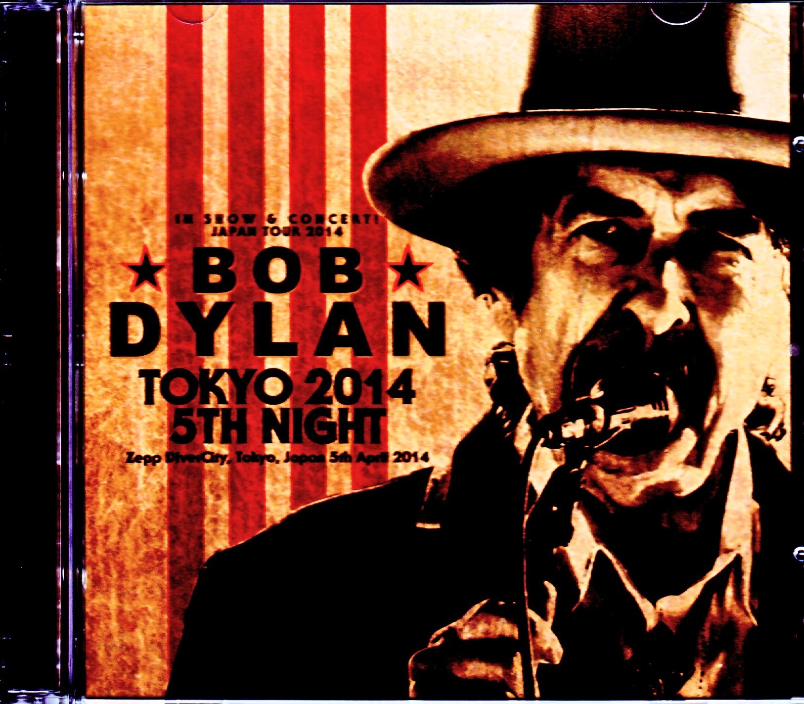 Bob Dylan ボブ・ディラン/Tokyo,Japan 4.5.2014 Original Masters