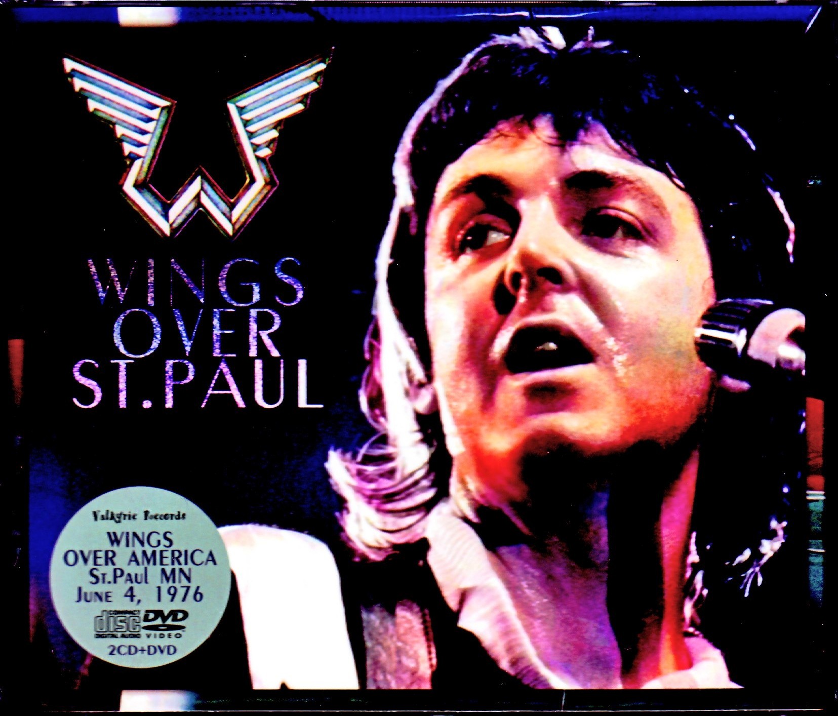 Paul McCartney,Wings ポール・マッカートニー ウイングス/MN,USA 1976 S & V