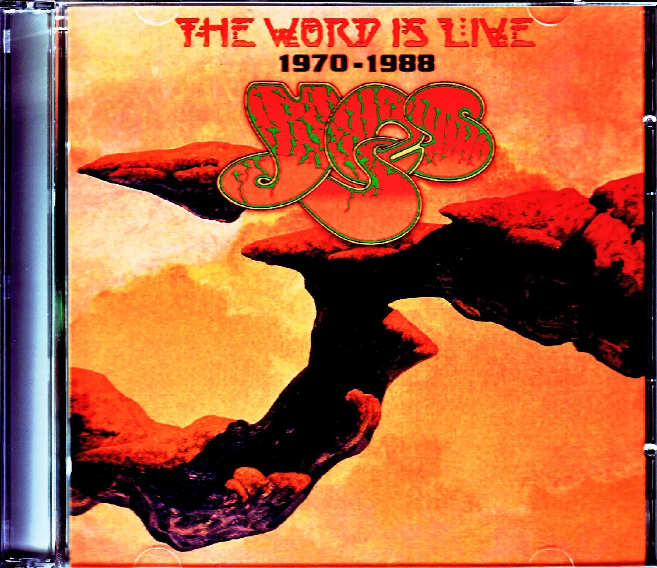 Yes イエスCompilation of Live Recordings from Radio Broadcast and concert Tours 1970-1988