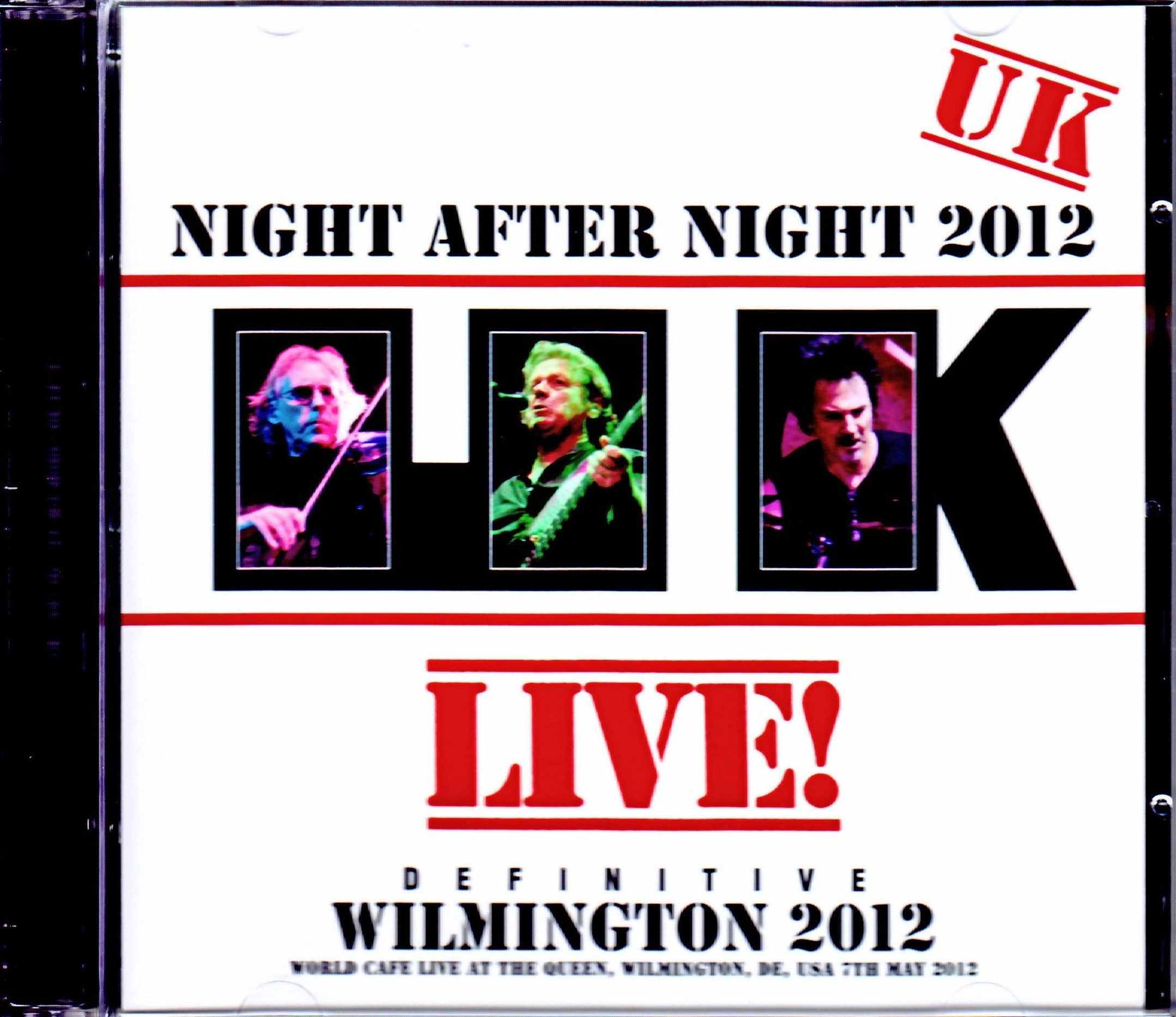 UK,John Wetton,Eddie Jobson ユーケー/DE,USA 2012 Upgrade