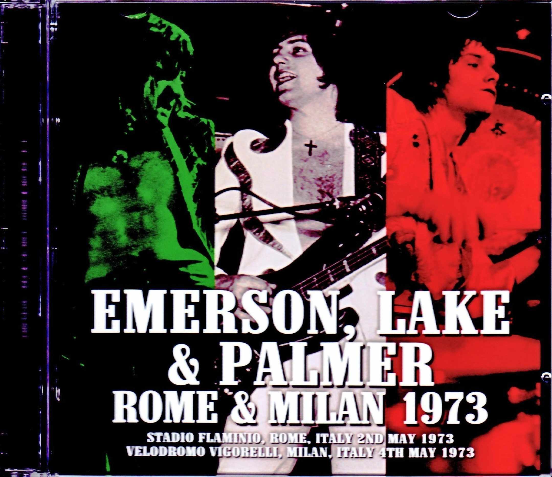 Emerson,Lake & Palmer エマーソン・レイク・アンド・パーマー/Italy 1973 2Days