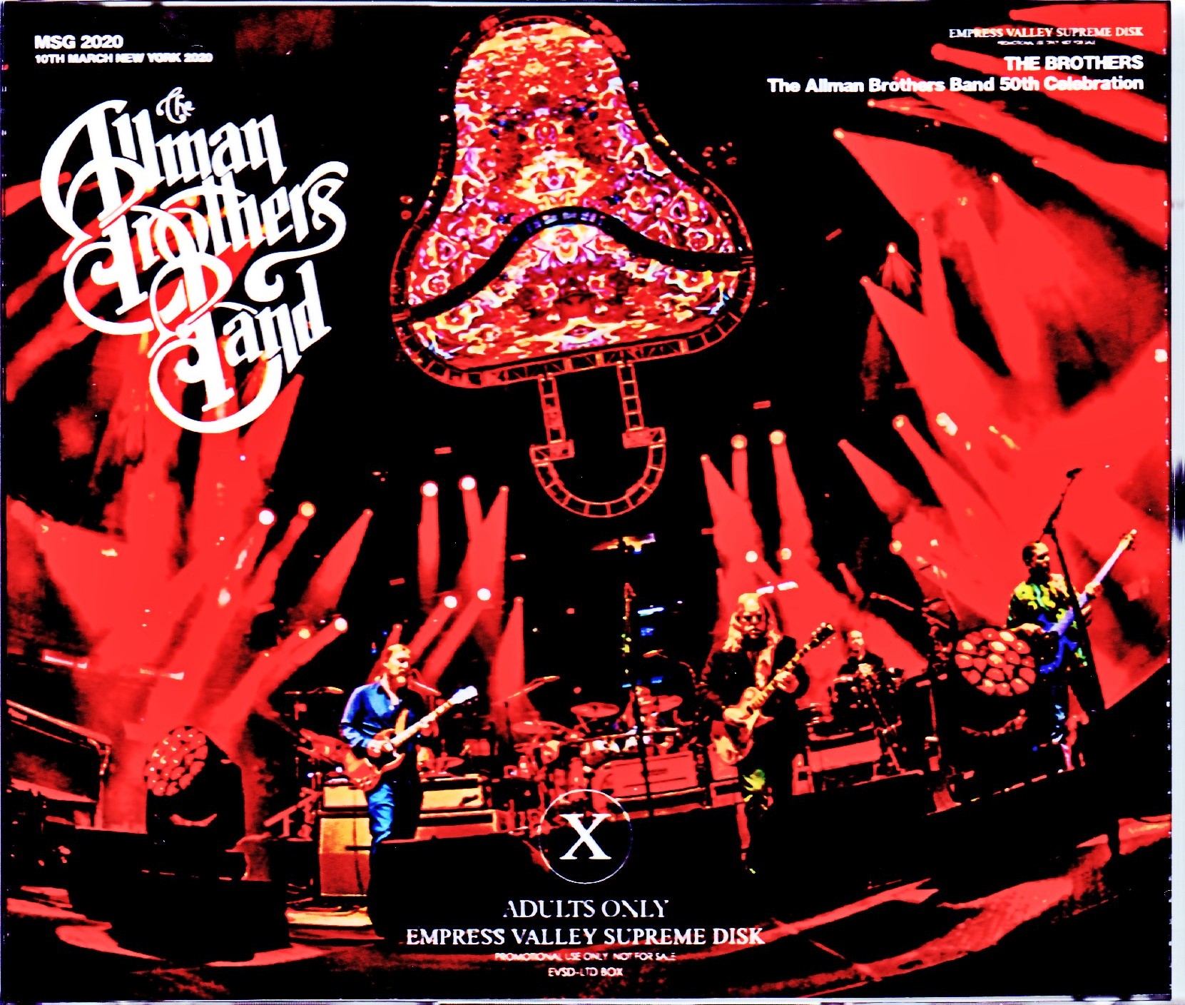 Allman Brothers Band オールマン・ブラザーズ・バンド/NY,USA 2020 S & V