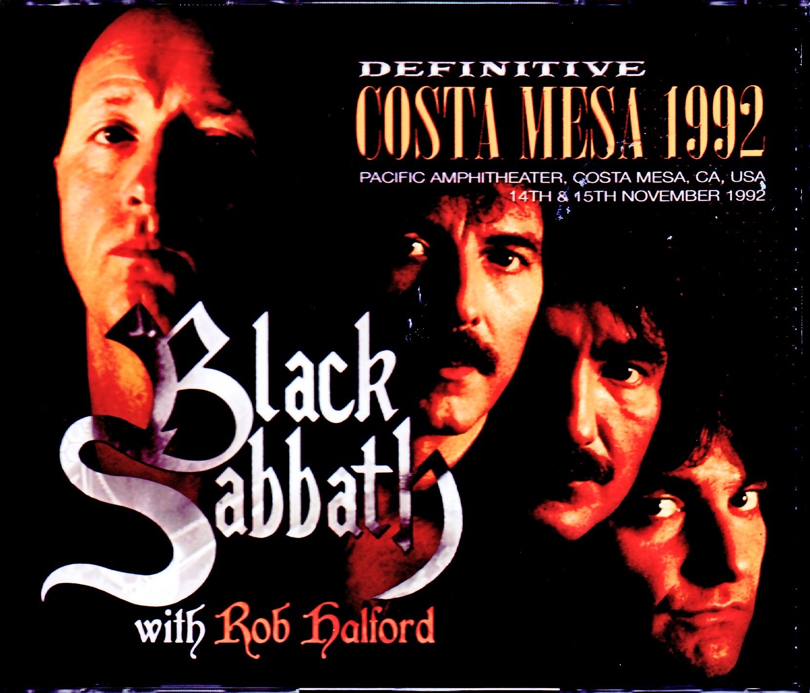 Black Sabbath,Rob Halford ブラック・サバス ロブ・ハルフォード/CA,USA 1992 2 Days Complete & more