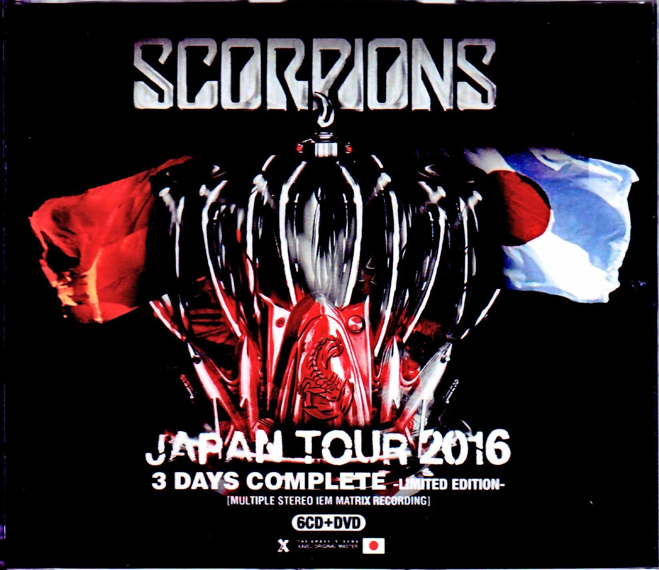 Scorpions スコーピオンズ/Japan Tour 2016 3 Days Complete IEM Matrix & more