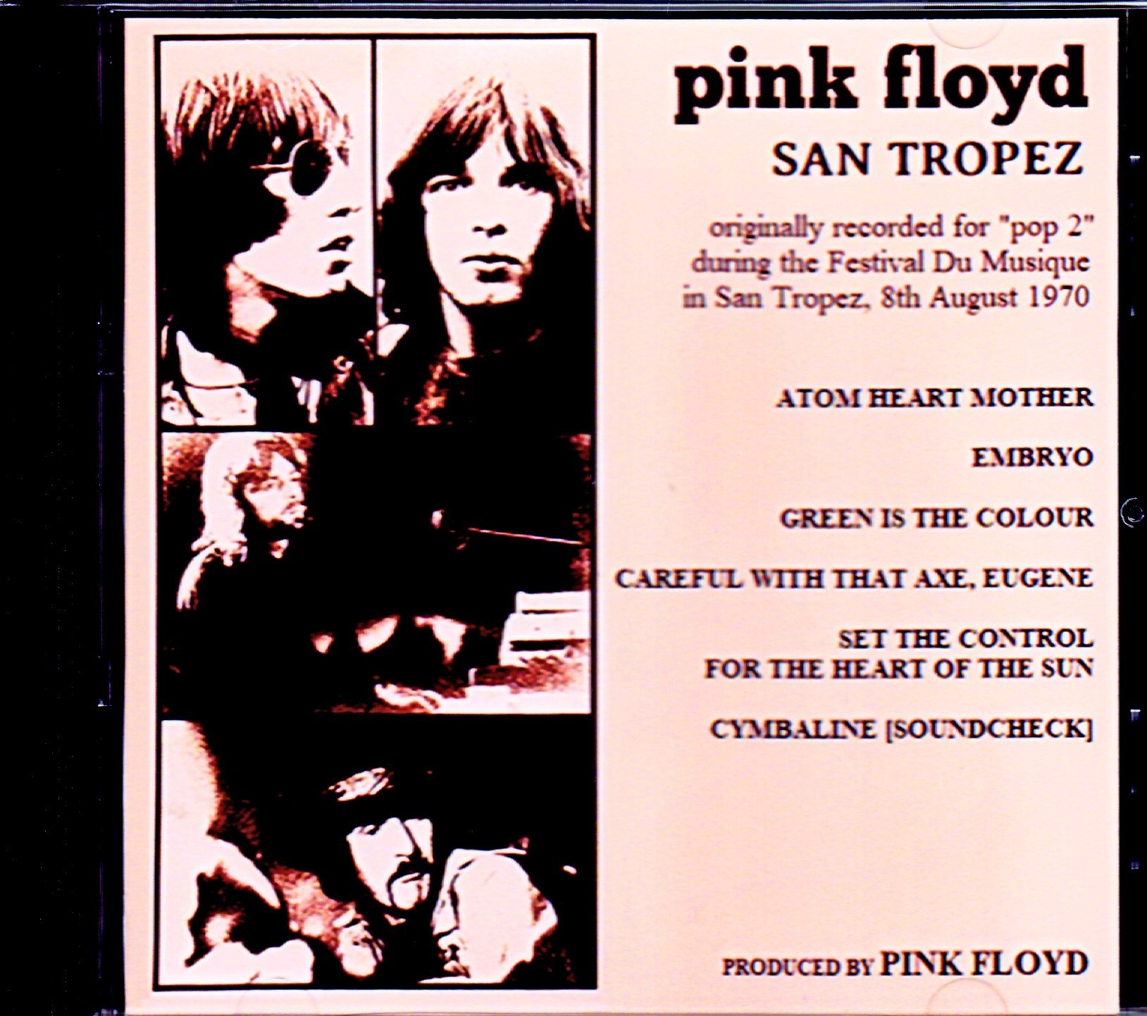 Pink Floyd ピンク・フロイド/France 1970