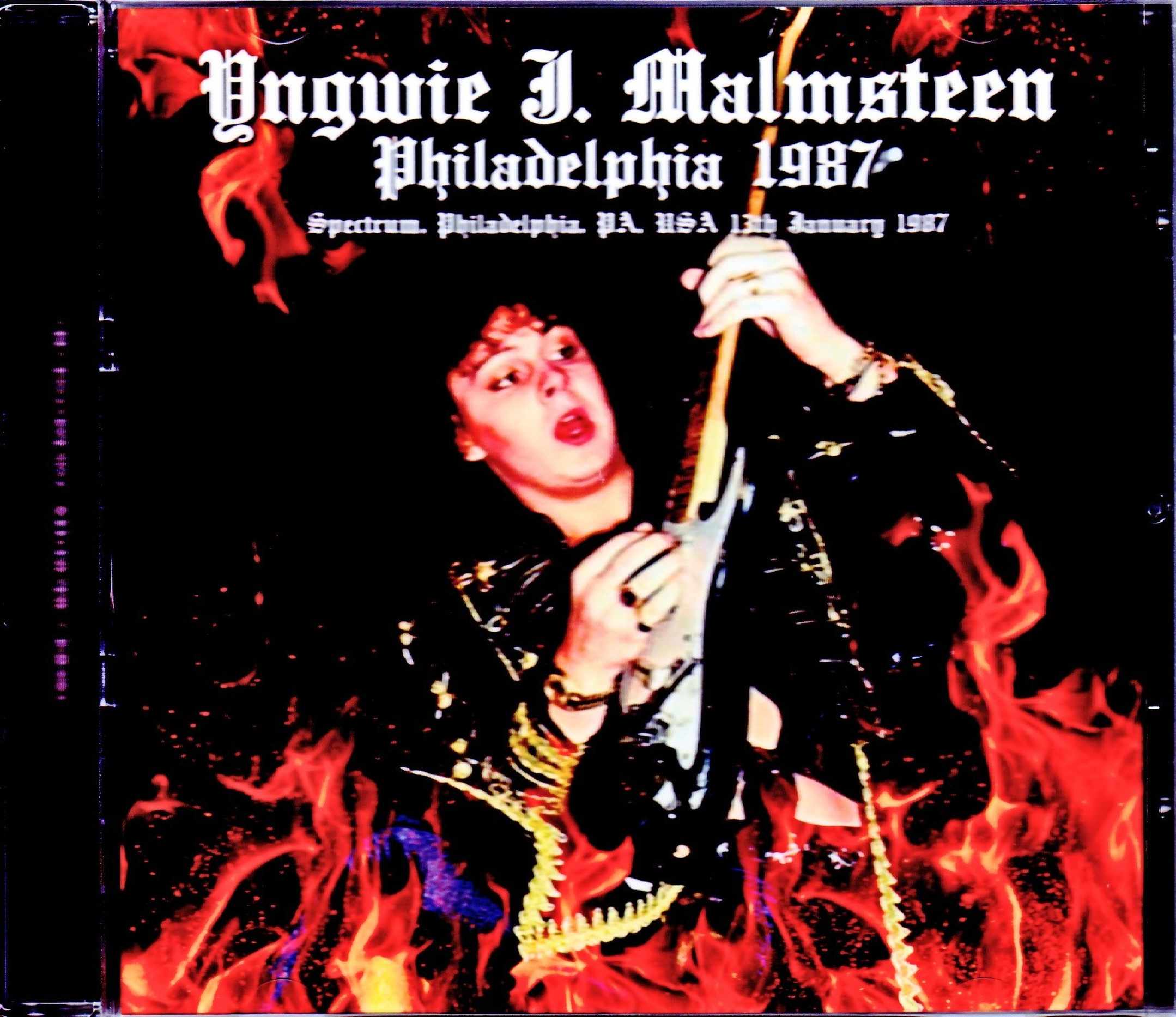 Yngwie Malmsteen インヴェイ・マルムスティーン/PA,USA 1987