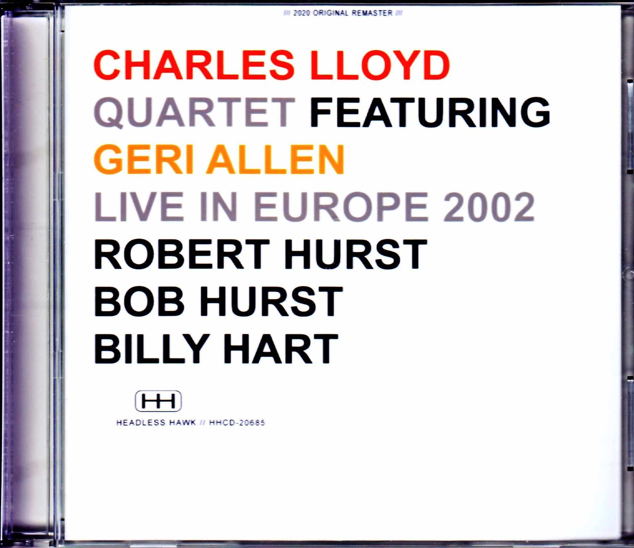 Charles Lloyd Quartet,Geri Allen チャールズ・ロイド ジュリ・アレン/Italy 2002 & more
