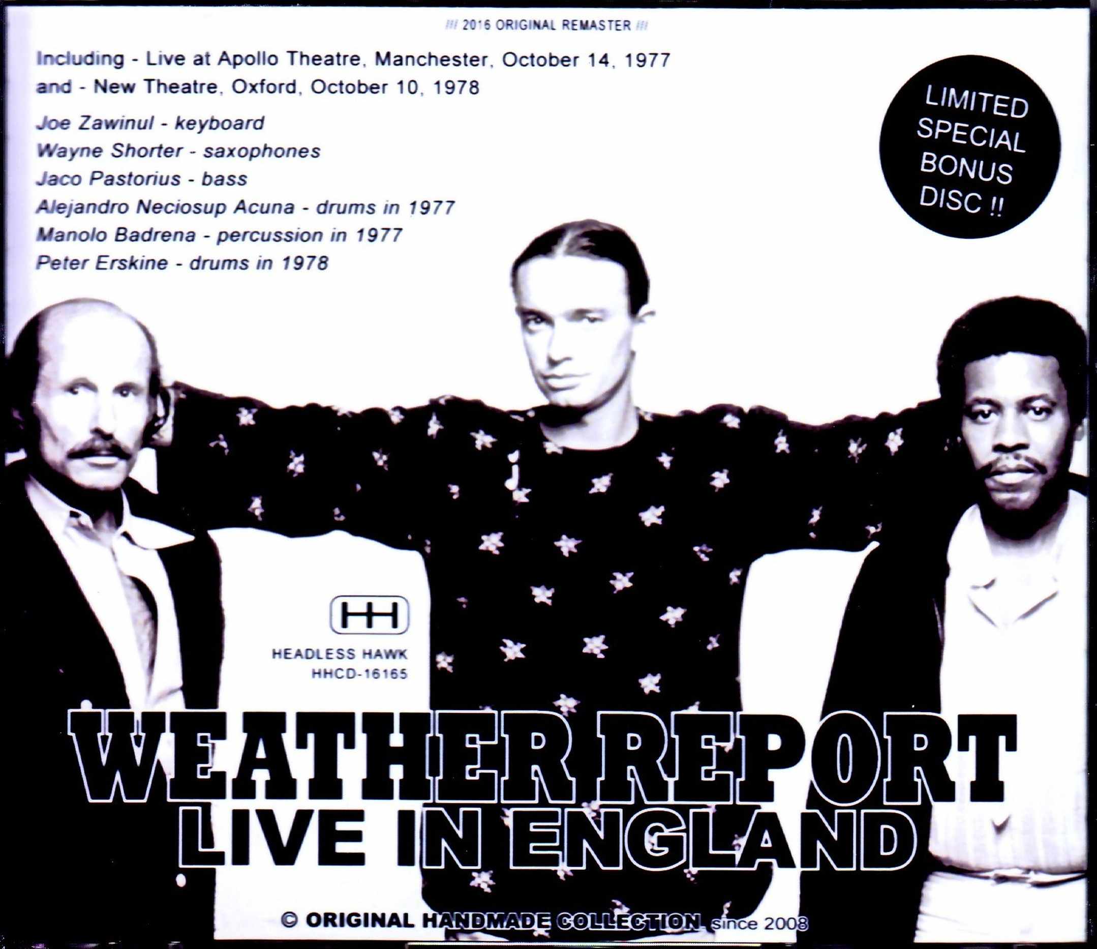 Weather Report ウェザー・リポート/UK 1978 2Days & more