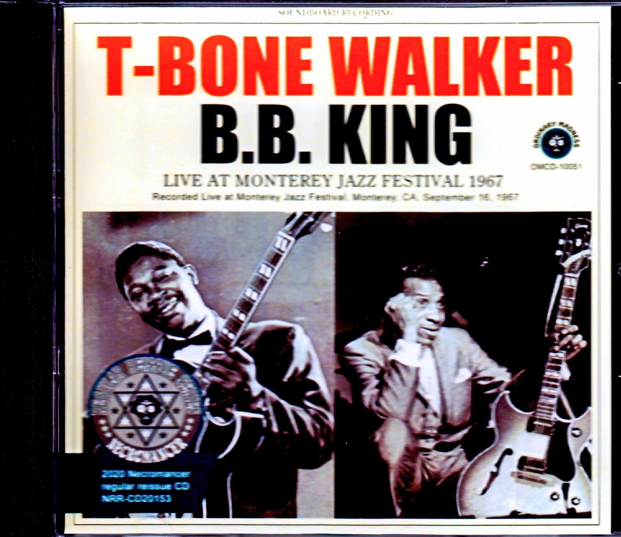 T-Bone Walker,B.B King T-ボーン・ウォーカー B.B.キング/CA,USA 1967