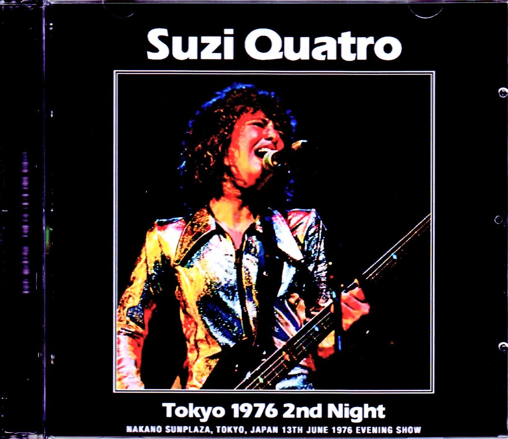 Suzi Quatro スージー クアトロ Tokyo Japan 6 13 1976