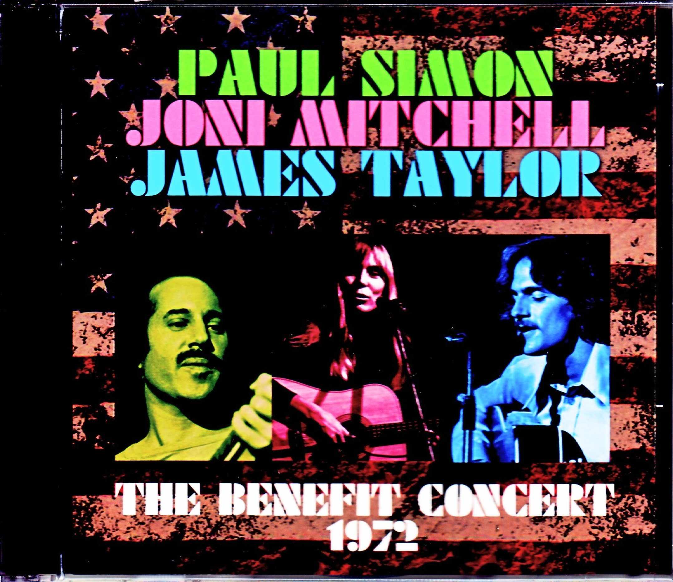 Paul Simon,Joni Mitchell,James Taylor ポール・サイモン ジョニ・ミッチェル ジェームス・テイラー/OH,USA 1972
