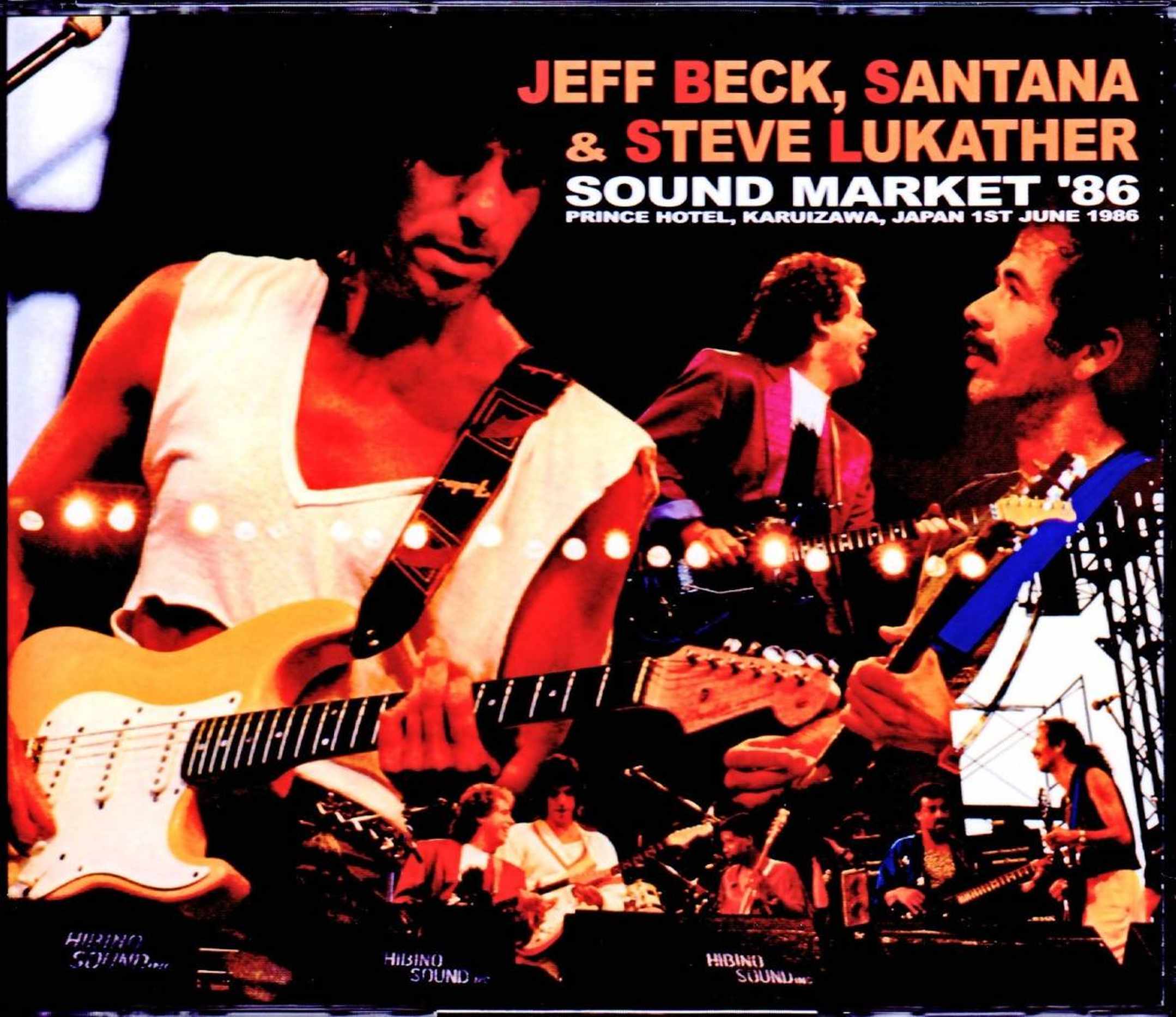 Jeff Beck,Santana,Steve Lukather ジェフ・ベック サンタナ スティーヴ・ルカサー/Nagano,Japan 1986 Complete