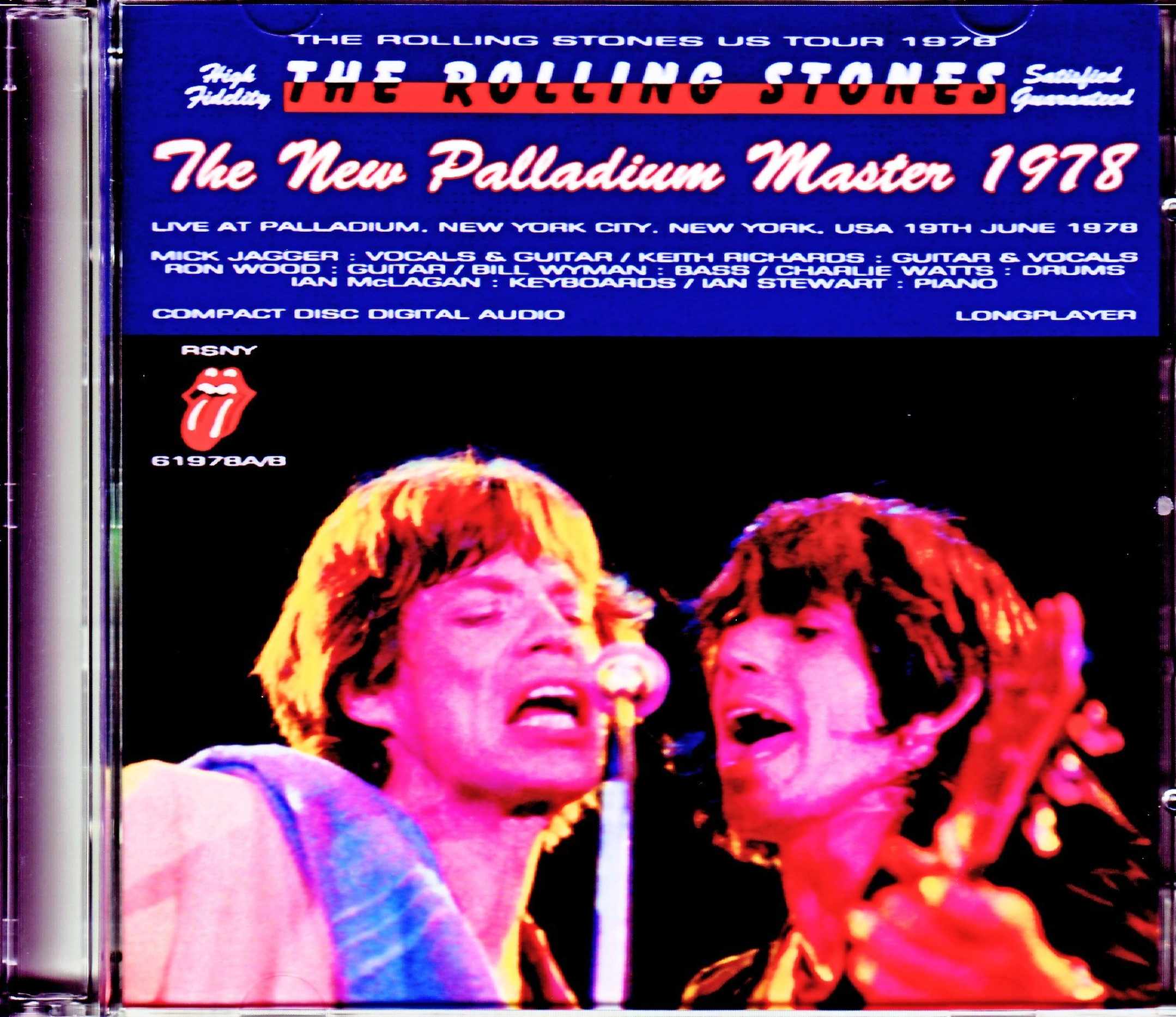 Rolling Stones ローリング・ストーンズ/NY,USA 6.19.1978