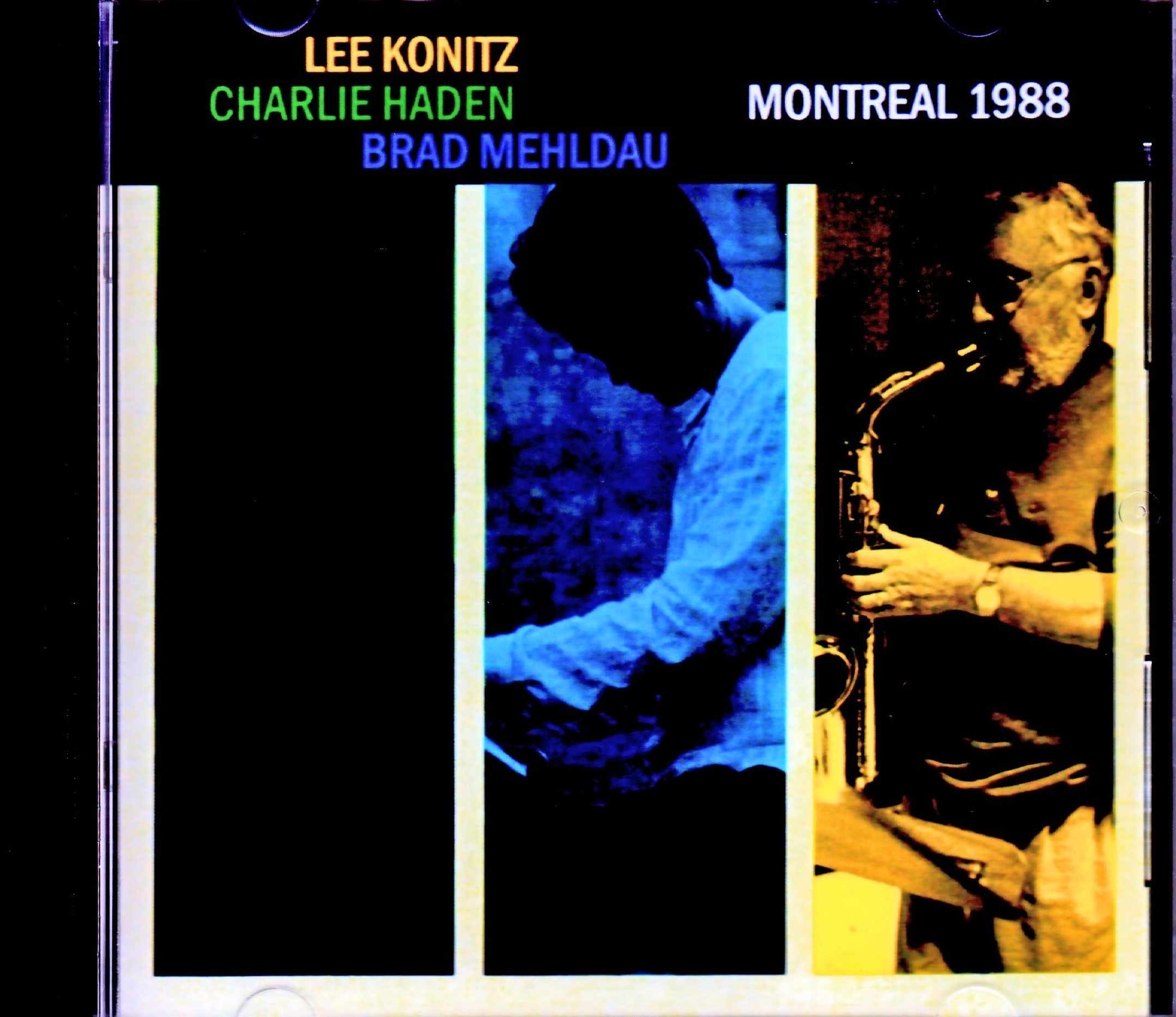 Lee Konitz,Charlie Haden,Brad Mehldau リー・コニッツ チャーリー・ヘイデン ブラッド・メルドー/Canada 1988