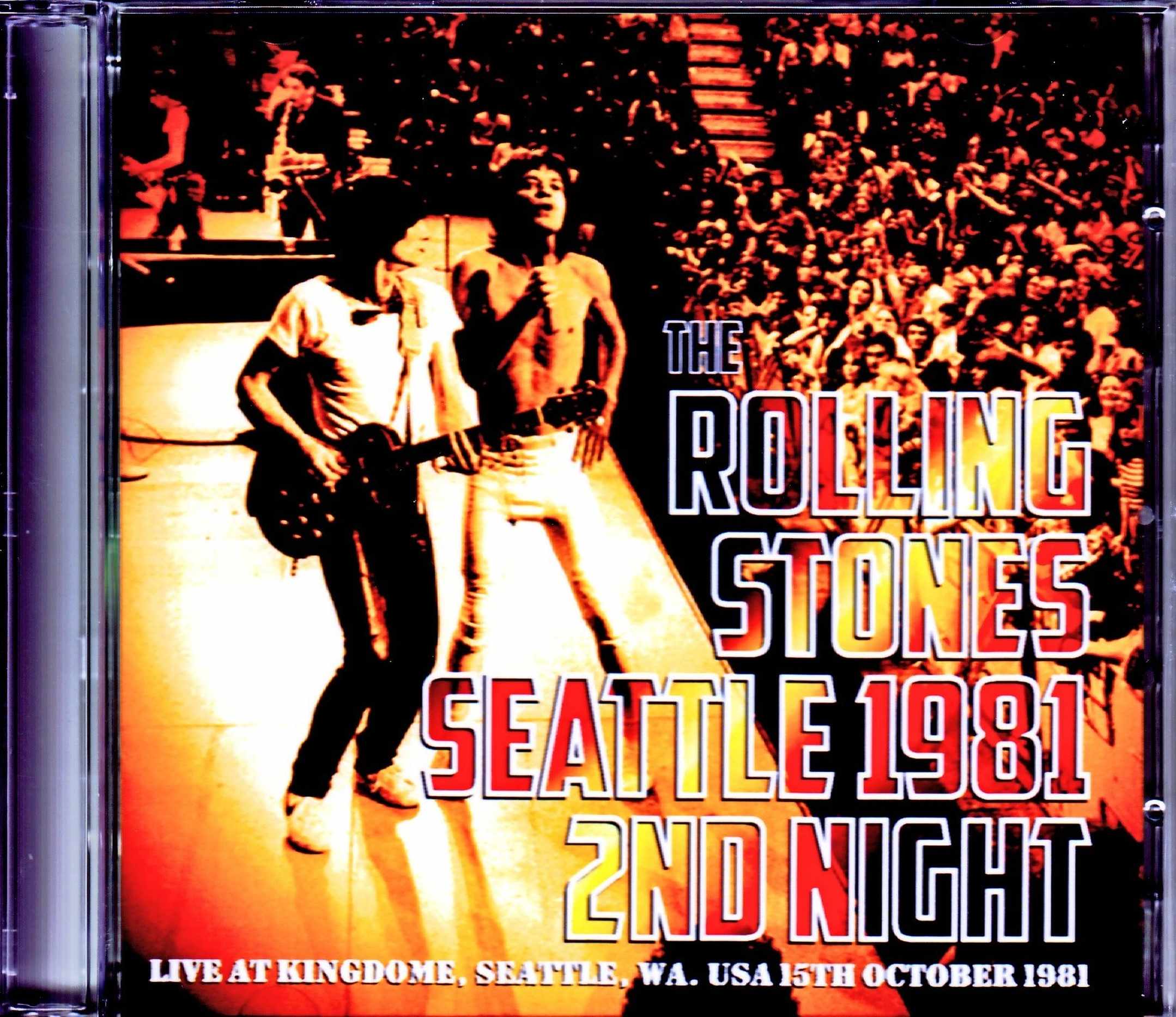 Rolling Stones ローリング・ストーンズ/WA,USA 10.15.1981
