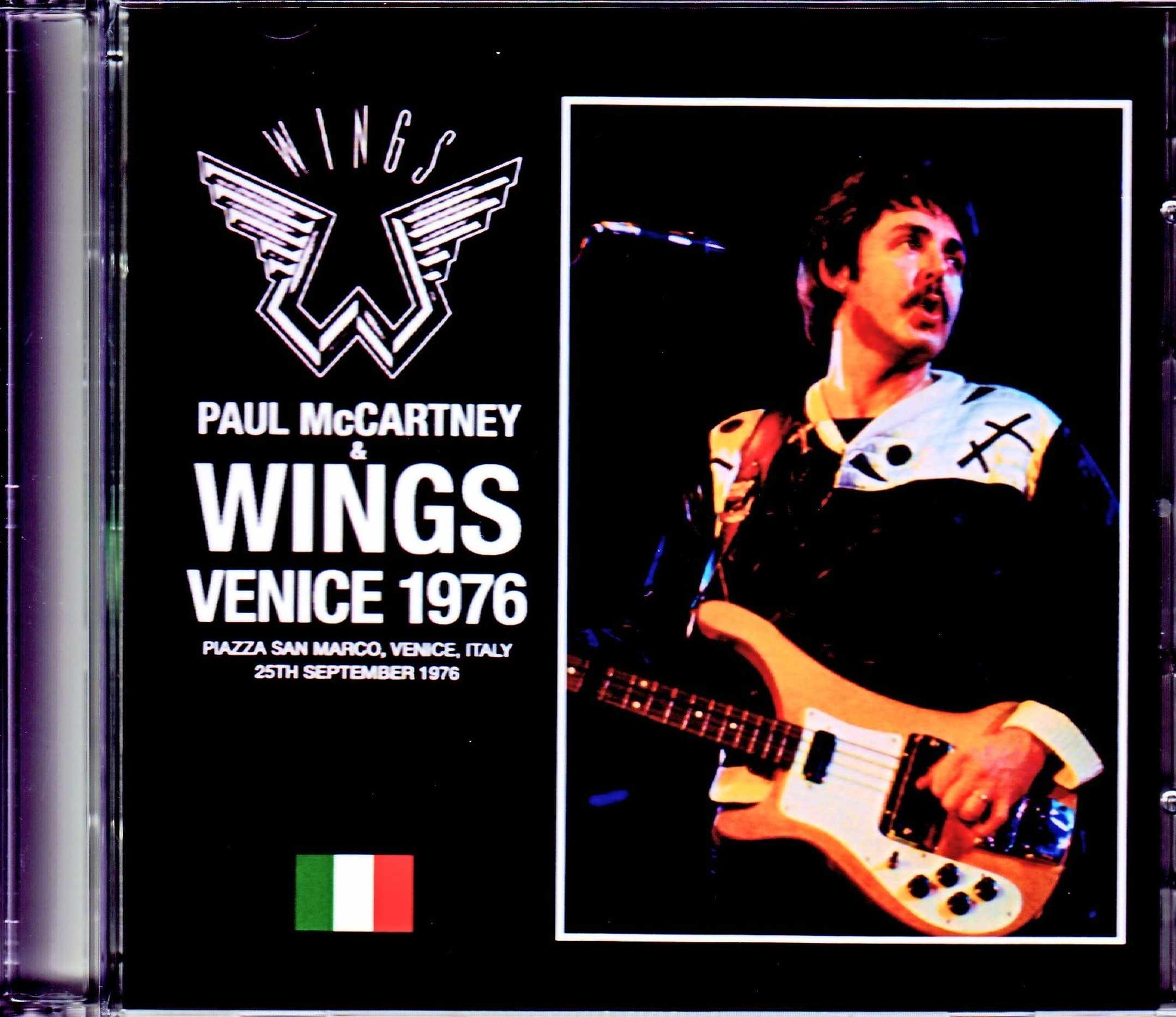 Paul Mccartney Wings ポール マッカートニー ウイングス Italy 1976