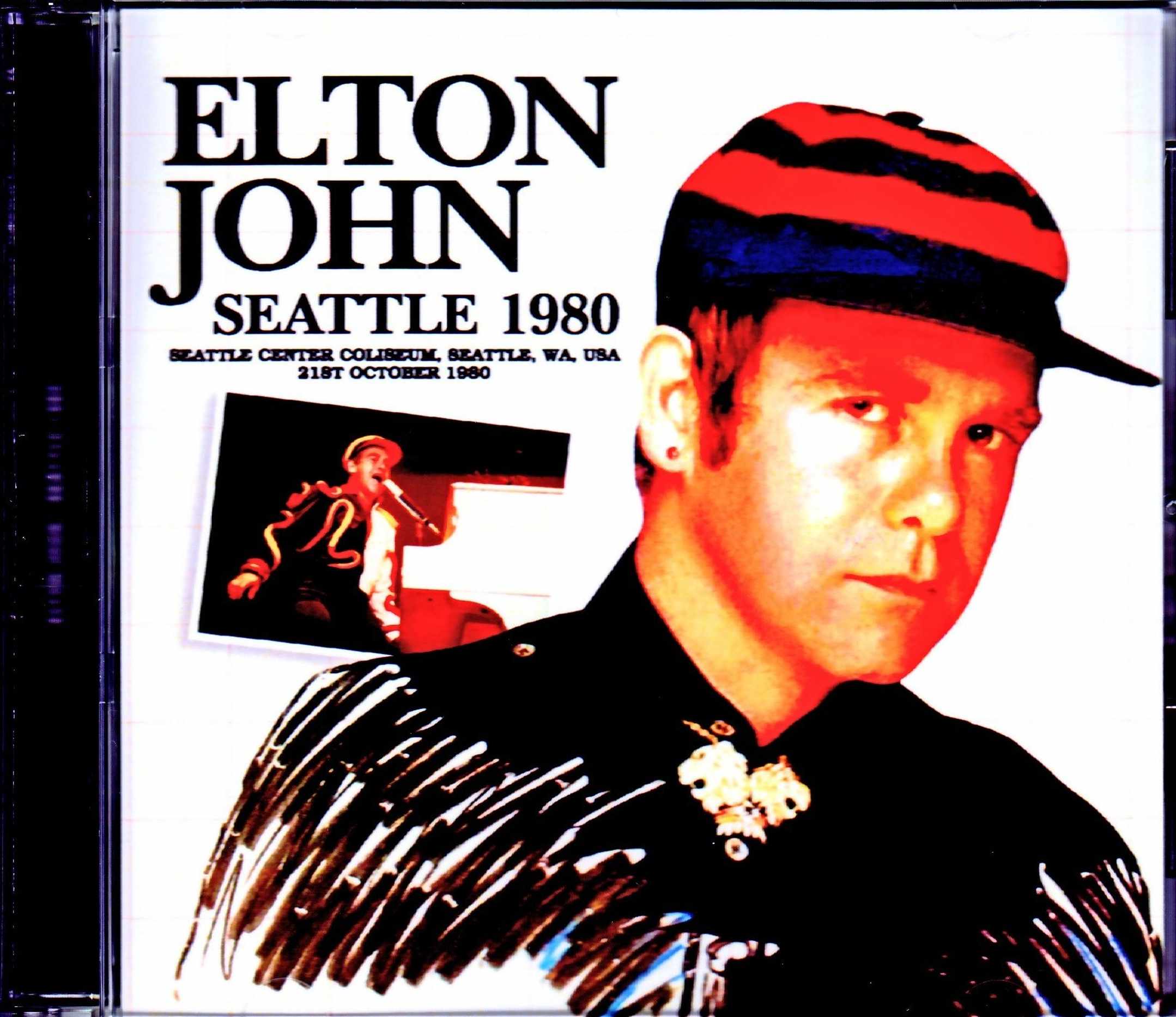Elton John エルトン・ジョン/WA,USA 1980