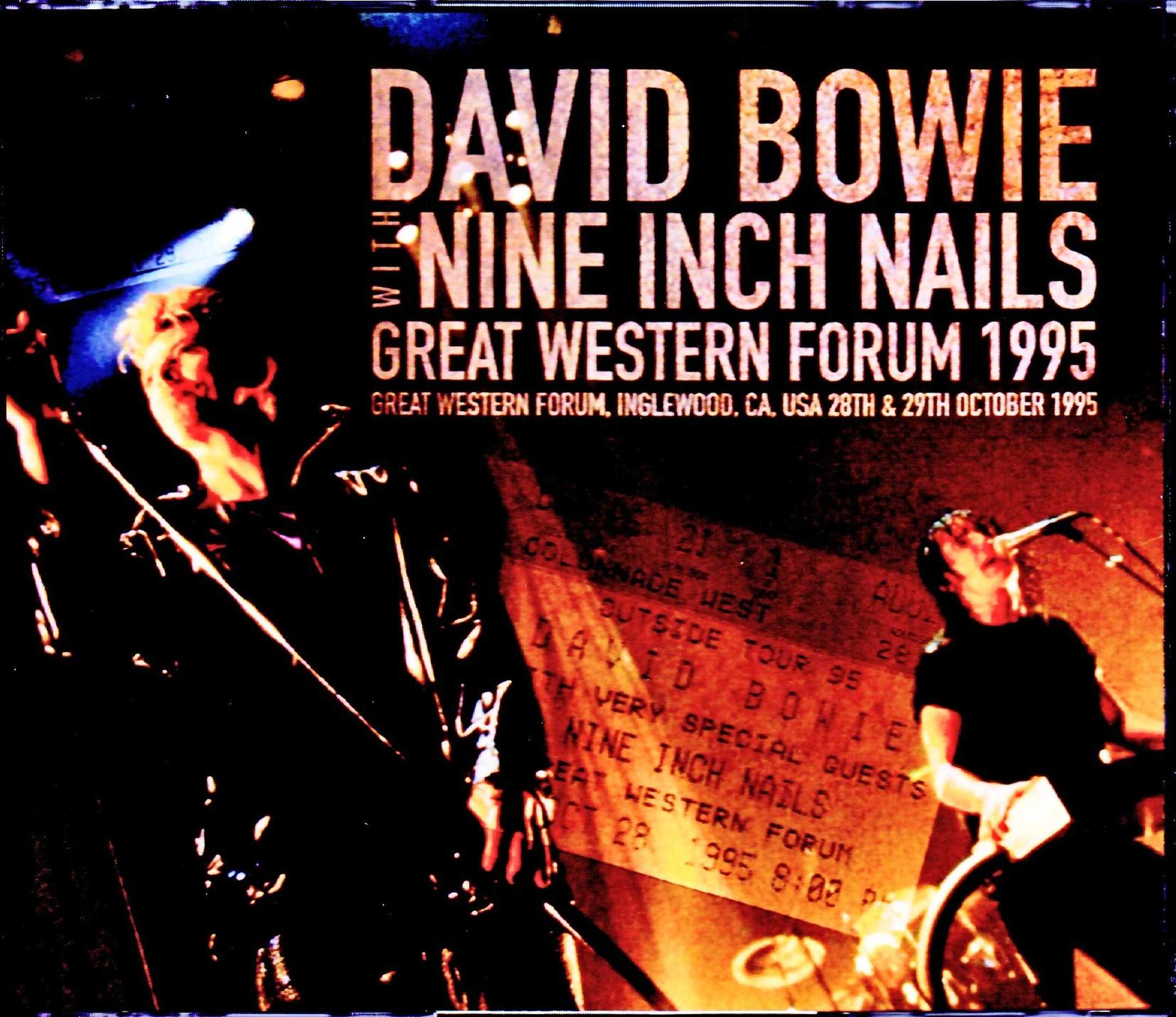 David Bowie,Nine inch Nails デビッド・ボウイ ナイン・インチ・ネイルズ/CA,USA 1995 2Days