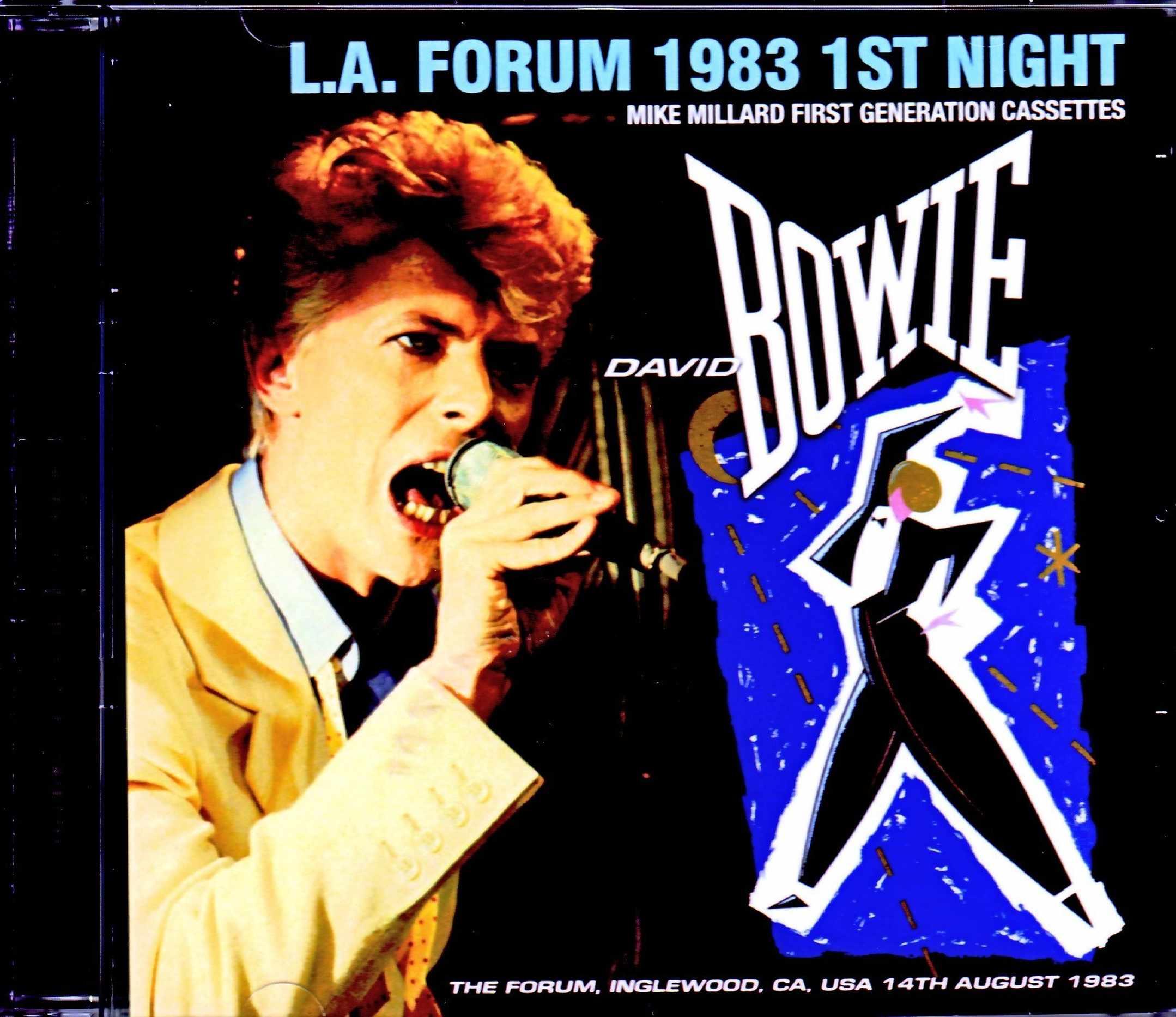 David Bowie デビッド・ボウイ/CA,USA 4.14.1983 Mike Millard First Generation Cassettes