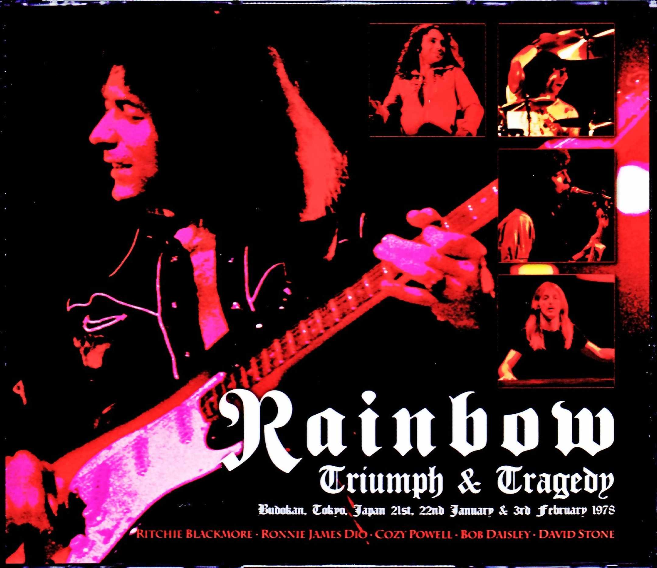 Rainbow レインボー/Tokyo,Japan 1978 3Days Collection