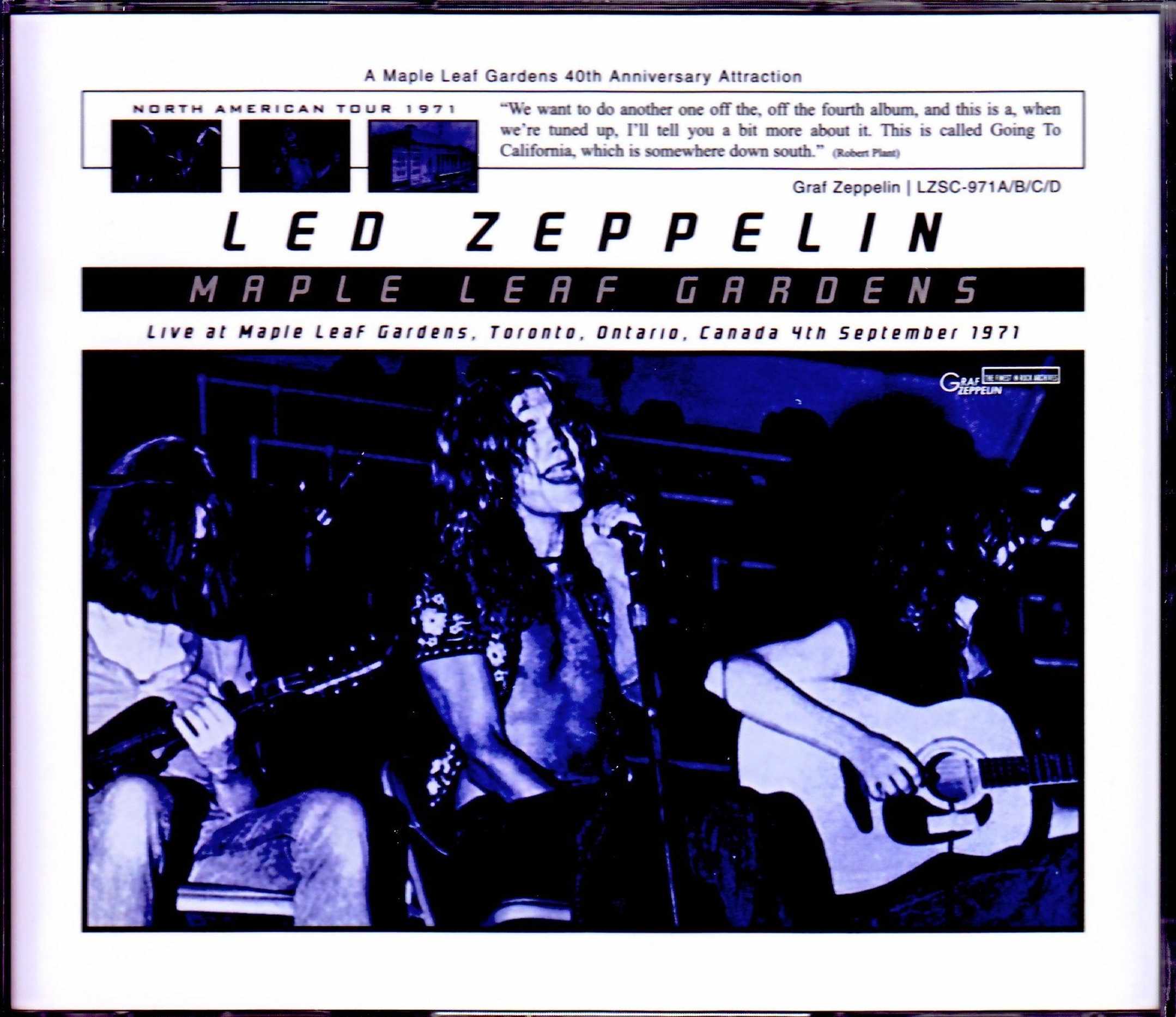 Led Zeppelin レッド・ツェッペリン/Canada 1971 AUD 3Source Matrix & more