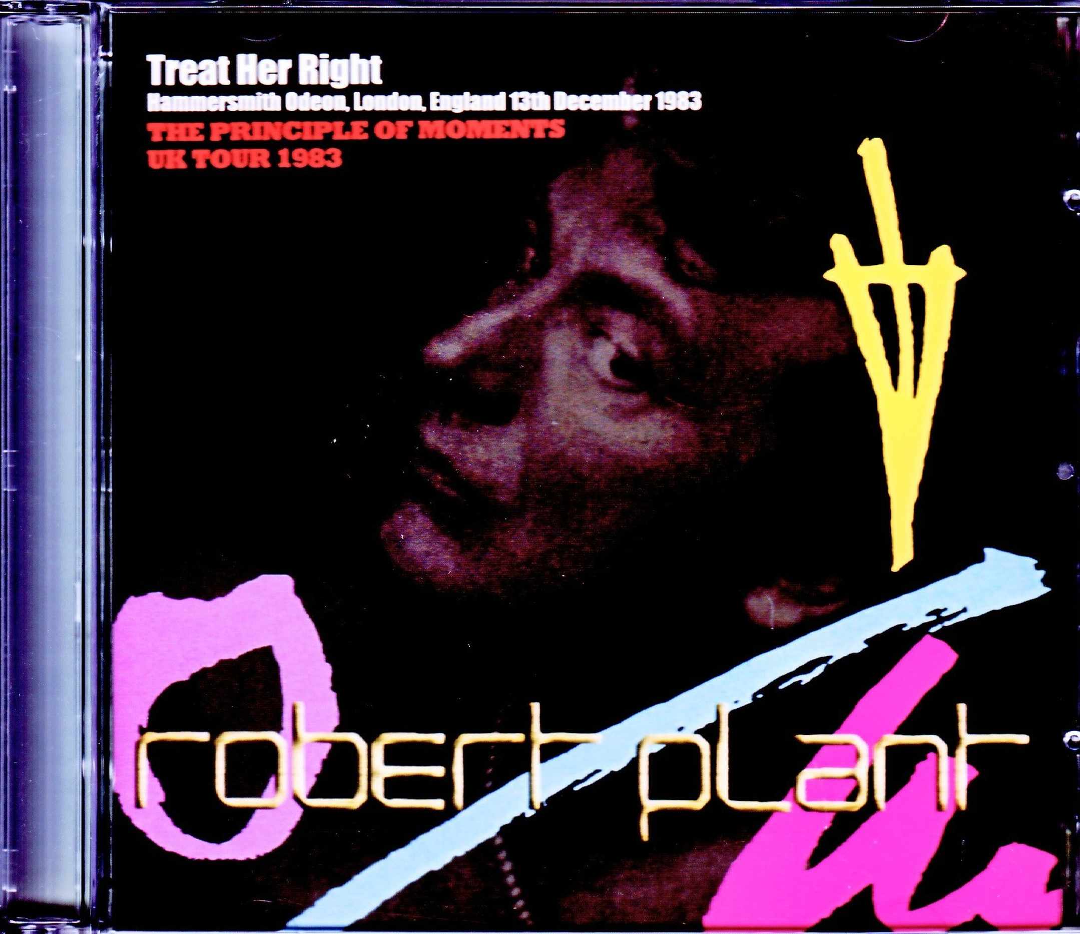 Robert Plant ロバート・プラント/London,UK 1983
