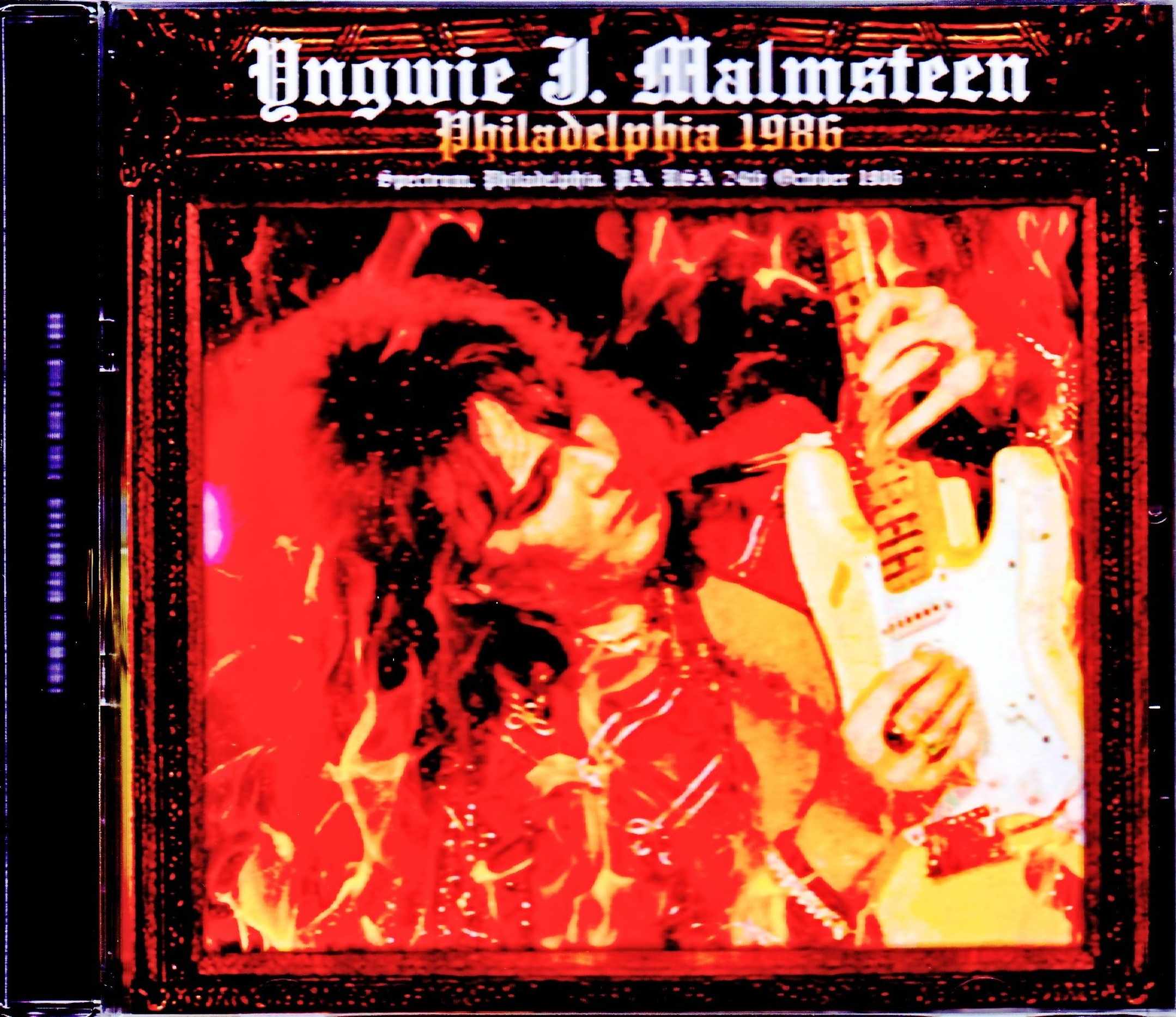 Yngwie J. Malmsteen インヴェイ・マルムスティーン/PA,USA 1986
