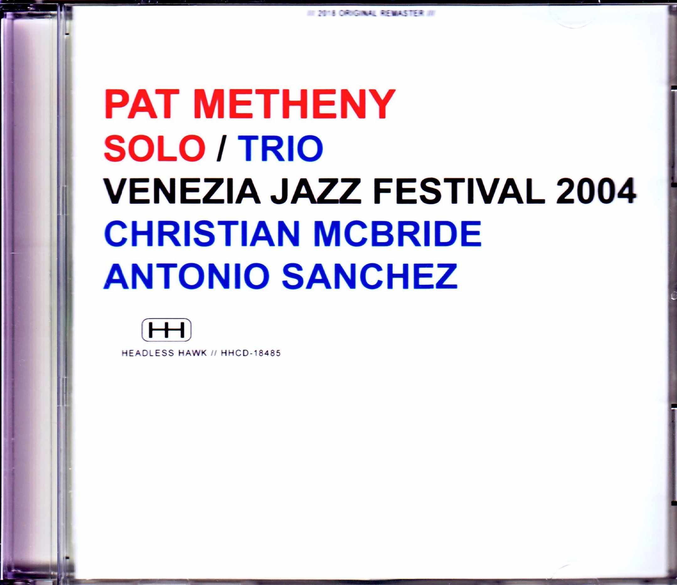 Pat Metheny Trio パット・メセニー/Italy 2004