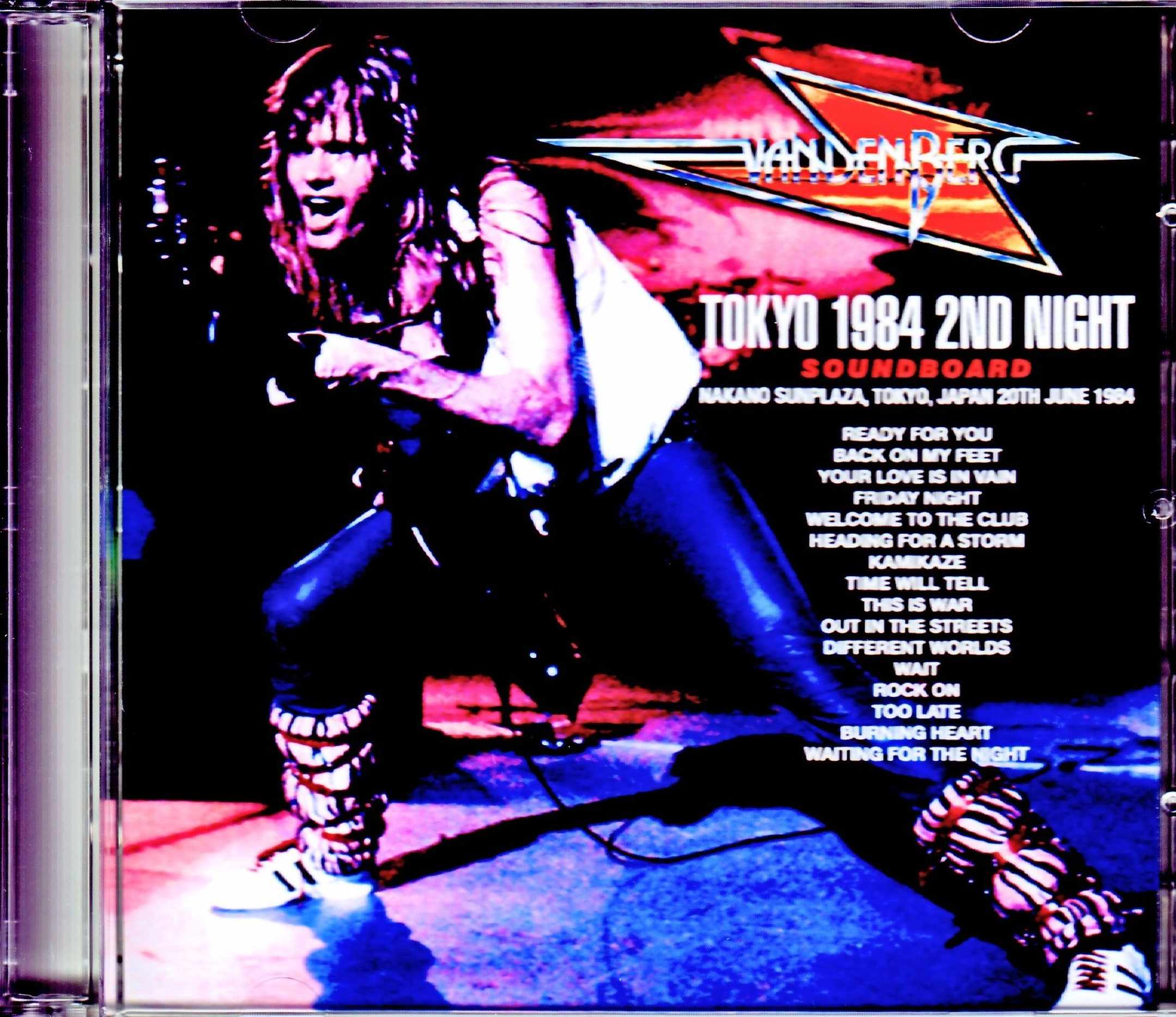 Vandenberg ヴァンデンバーグ/Tokyo,Japan 6.20.1984