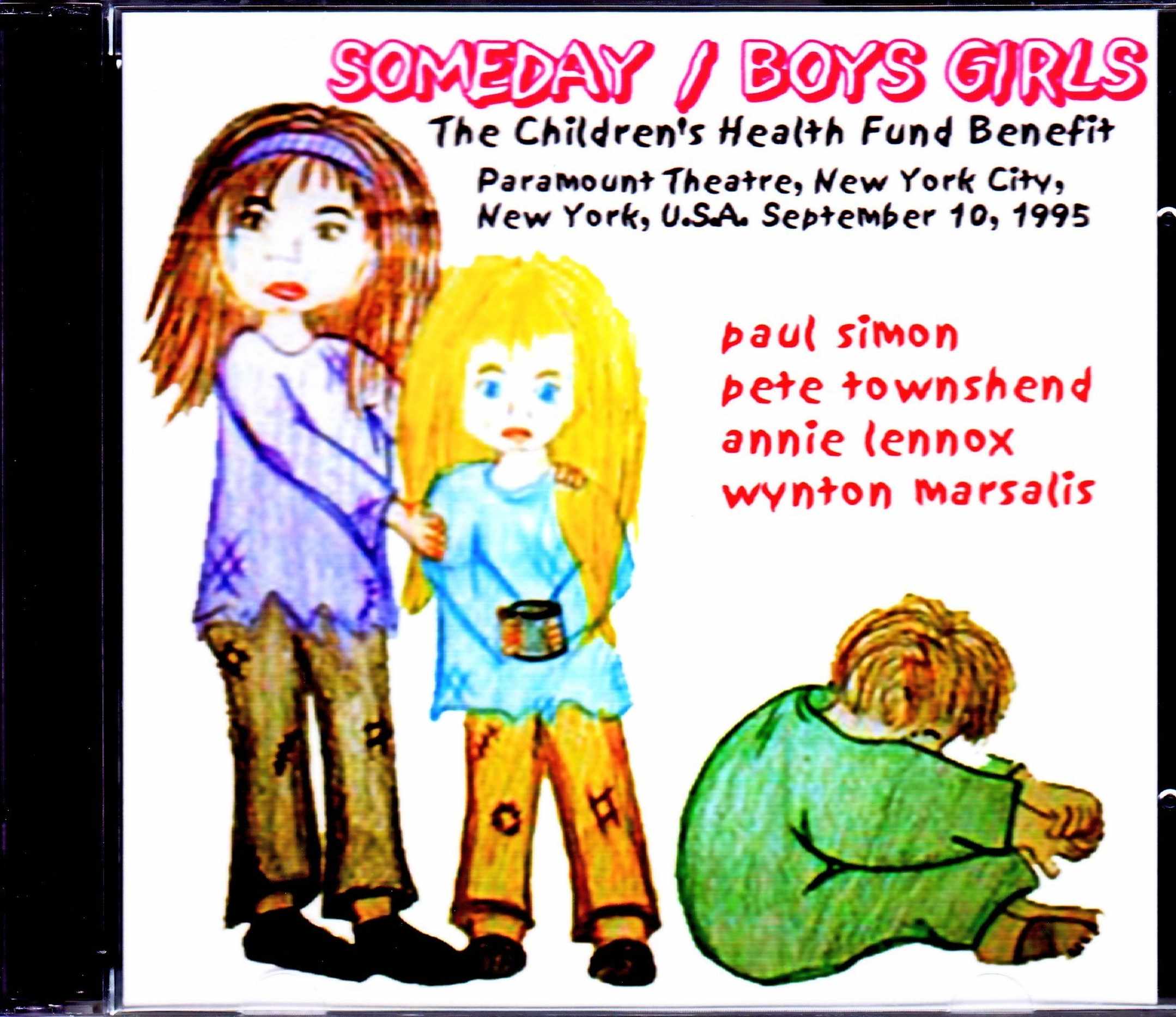 Various Artists Paul Simon,Pete Townshend,Wynton Marsalis,Annie Lennox/NY,USA 1995