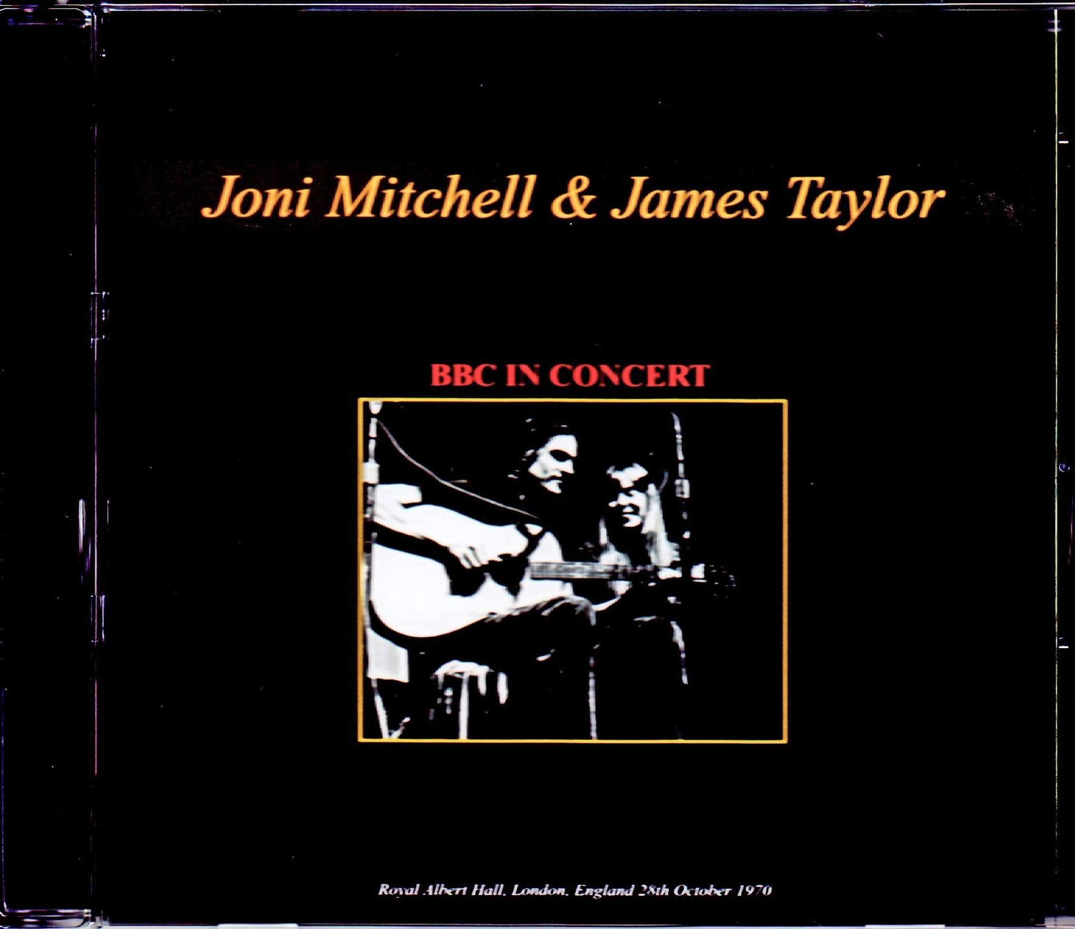 Joni Mitchell,James Taylor ジョニ・ミッチェル ジェームス・テイラー/London,UK 1970
