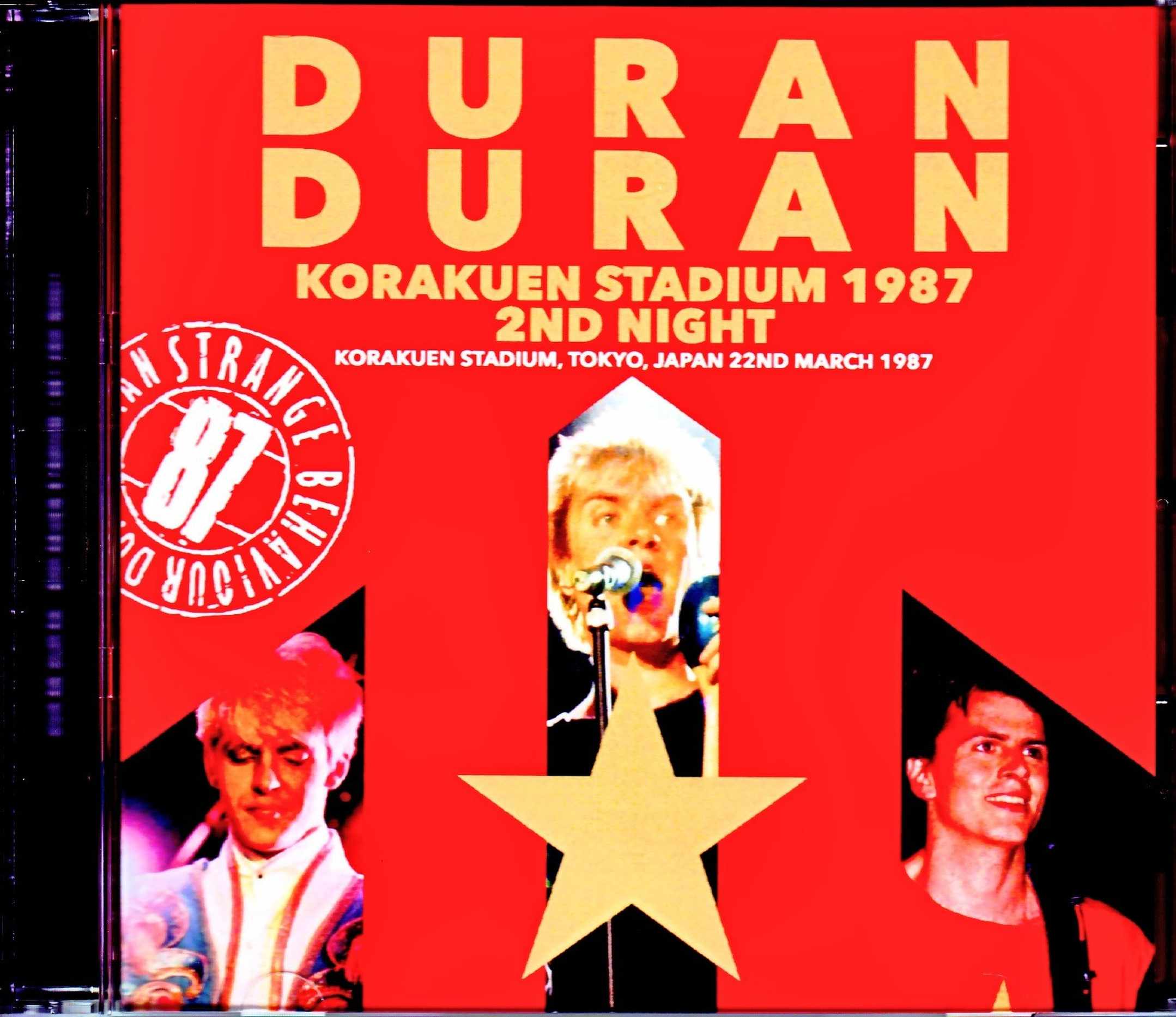 Duran Duran デュラン・デュラン/Tokyo,Japan 3.22.1987 & more