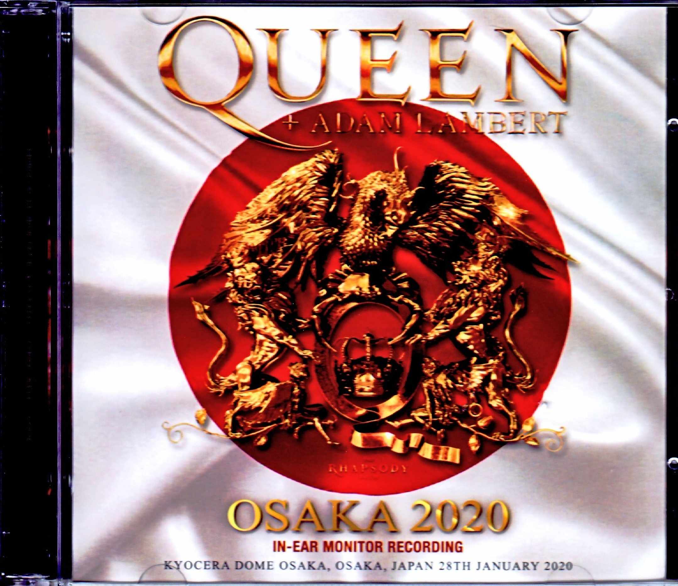 Queen クィーン/Osaka,Japan 2020 In-Ear Monitor Recording