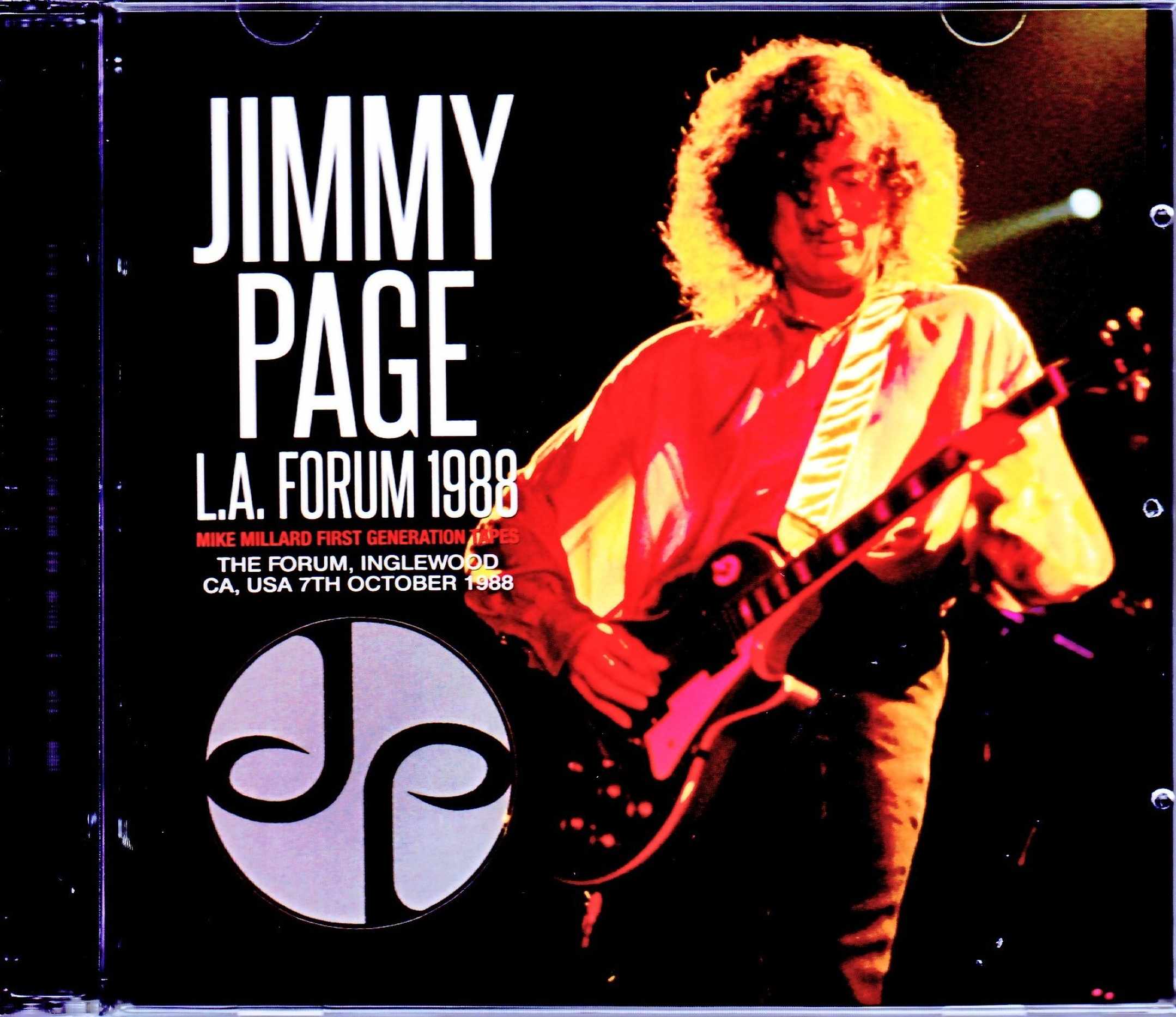 Jimmy Page ジミー・ペイジ/CA,USA 1988 Mike Millard 1st Generation Tapes