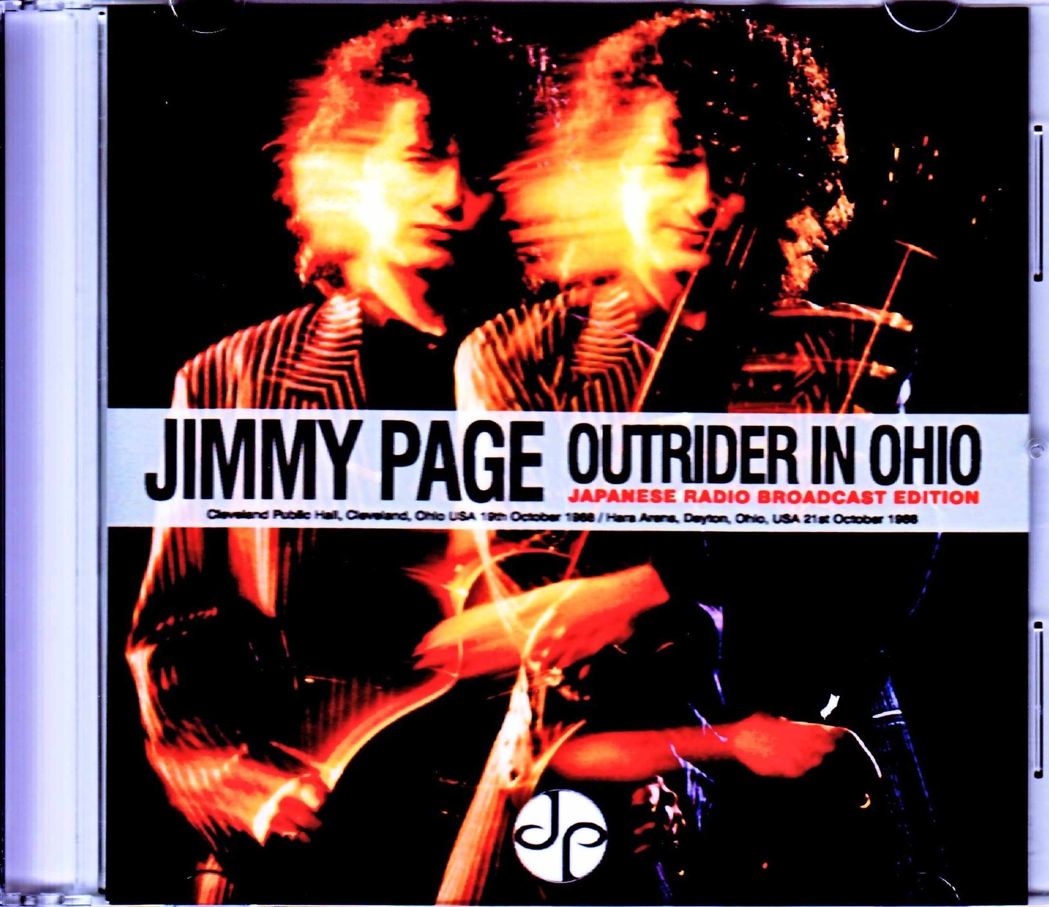 Jimmy Page ジミー・ペイジ/OH,USA 1988 Japanese Radio Broadcast Edition