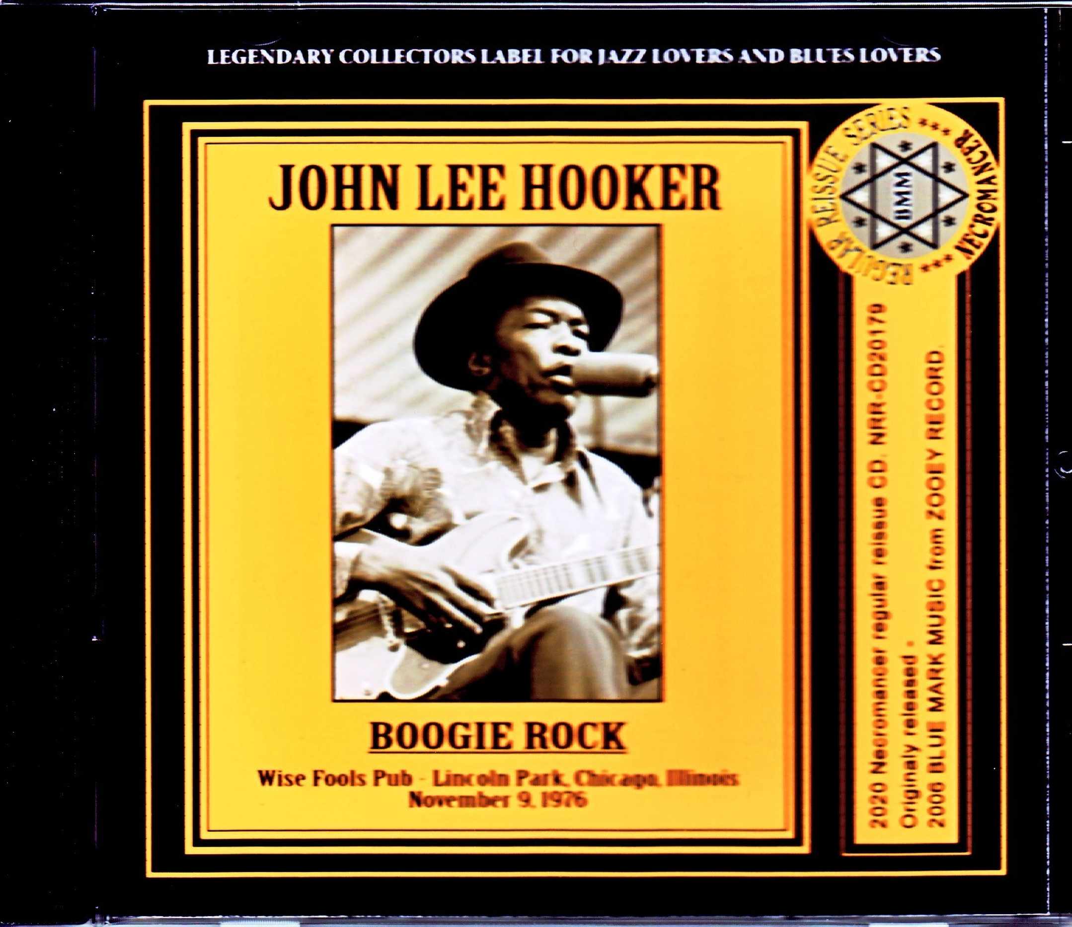 John Lee Hooker ジョン・リー・フッカー/IL,USA 1976
