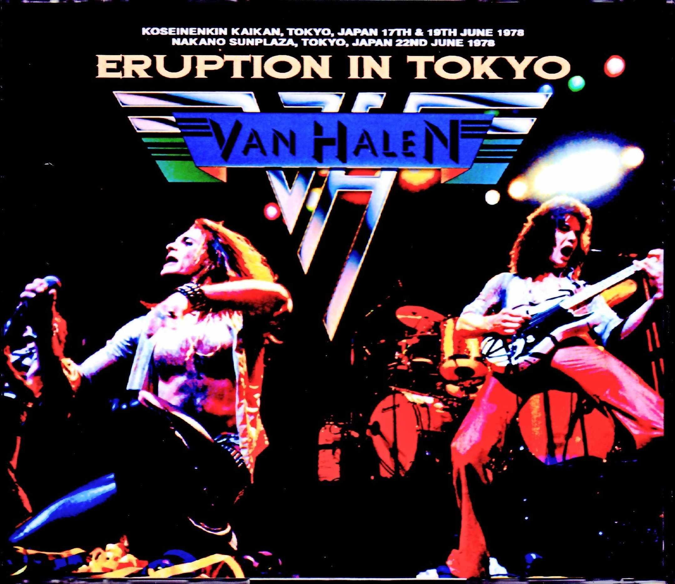 Van Halen ヴァン・ヘイレン/Tokyo,Japan 1978 3Days Complete