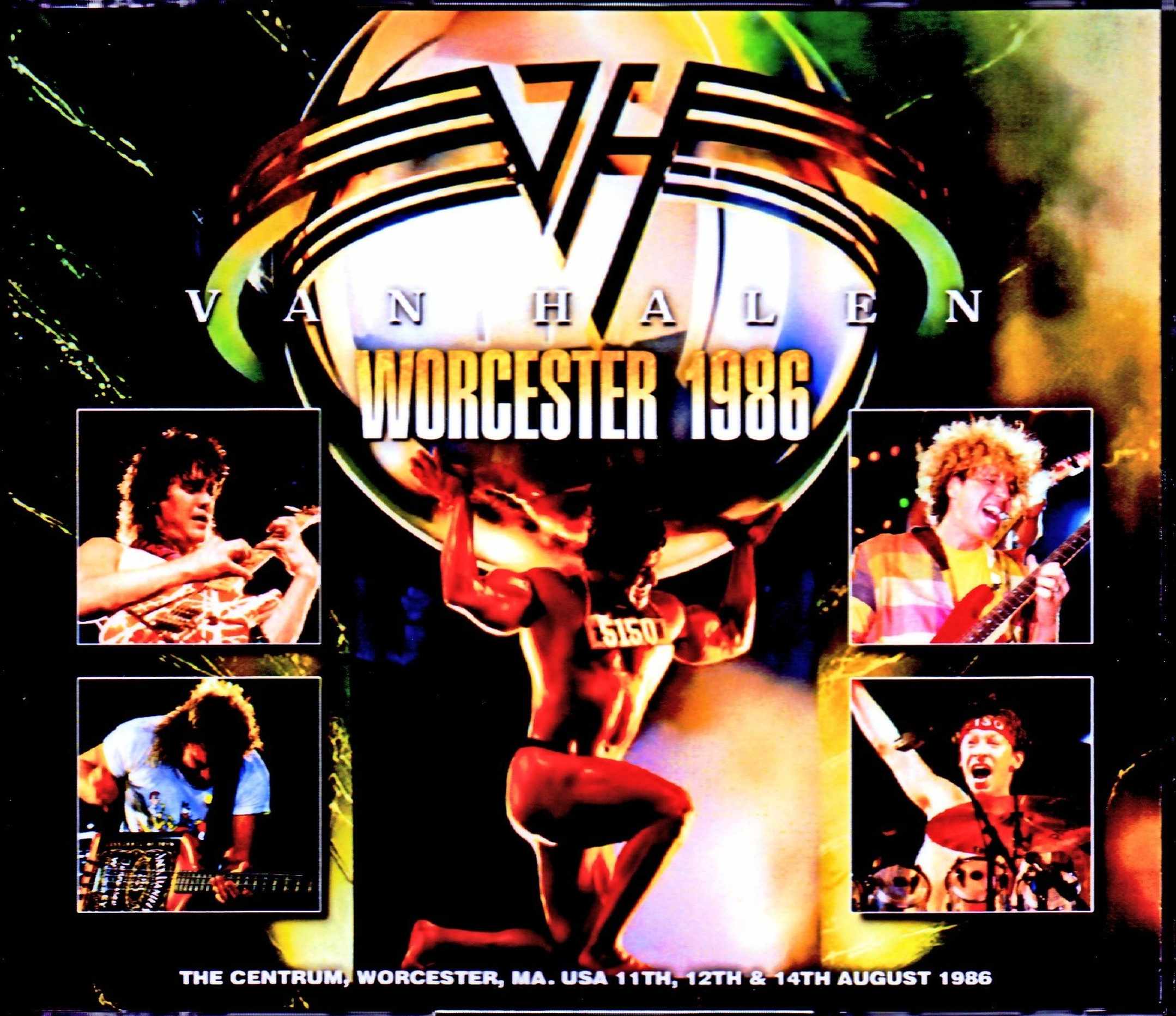 Van Halen ヴァン・ヘイレン/MA,USA 1986 2Days Complete