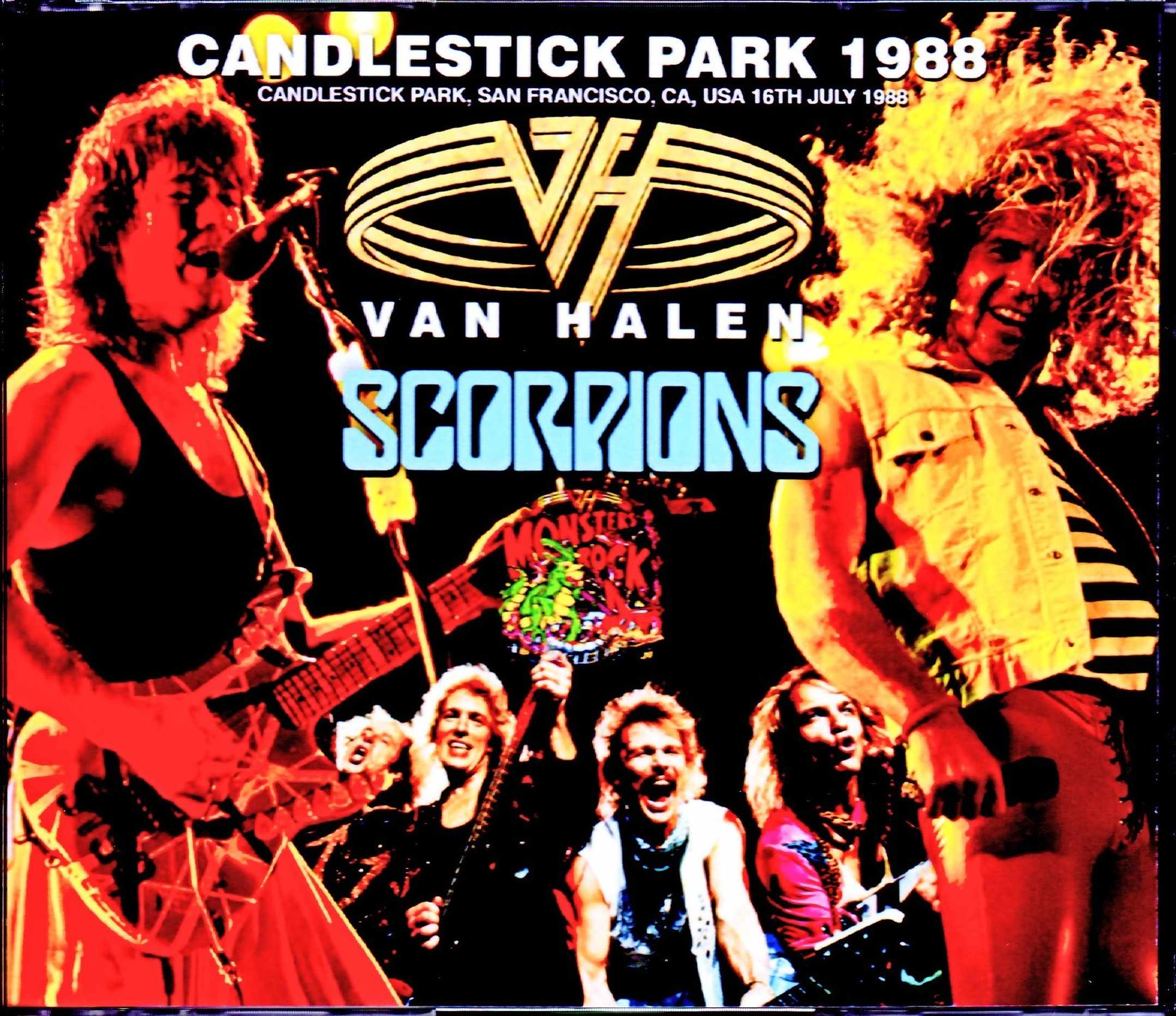 Van Halen,Scorpions ヴァン・ヘイレン スコーピオンズ/CA,USA 1988