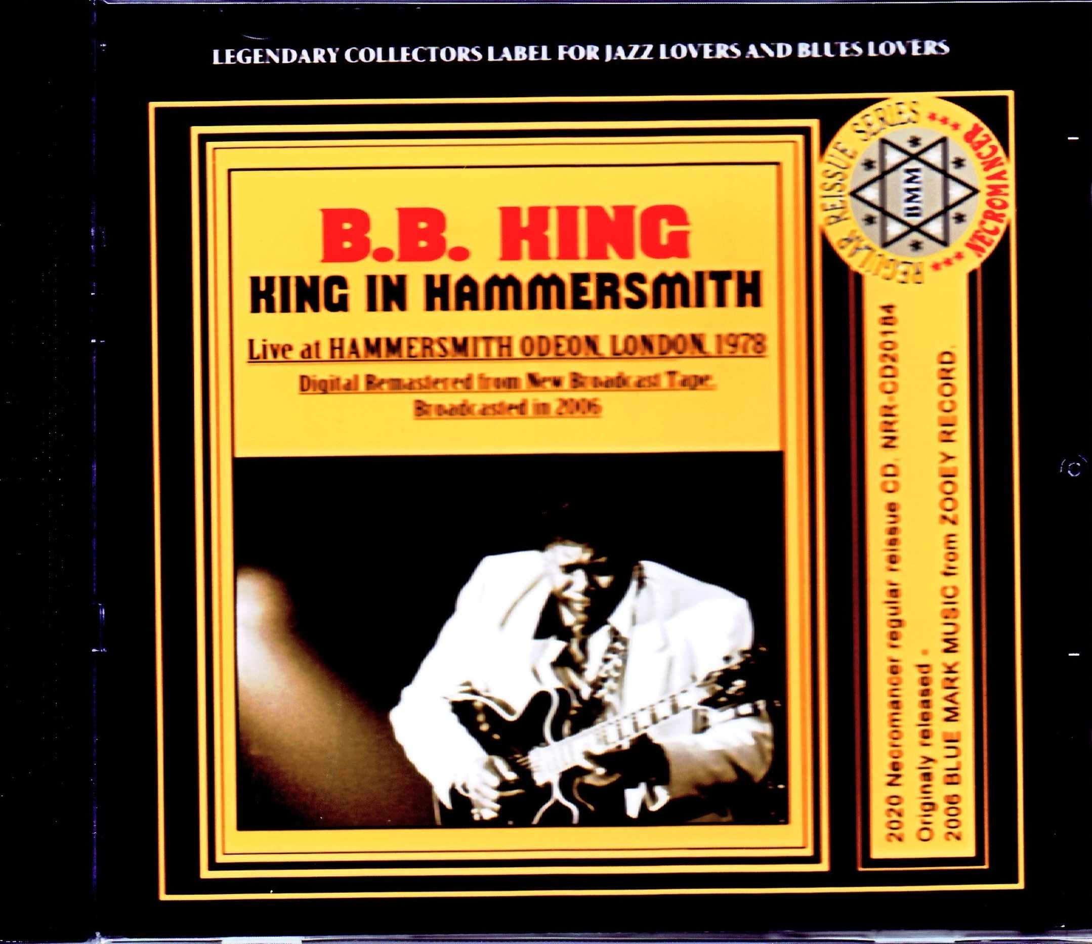 B.B. King B.B.キング/London,UK 1978