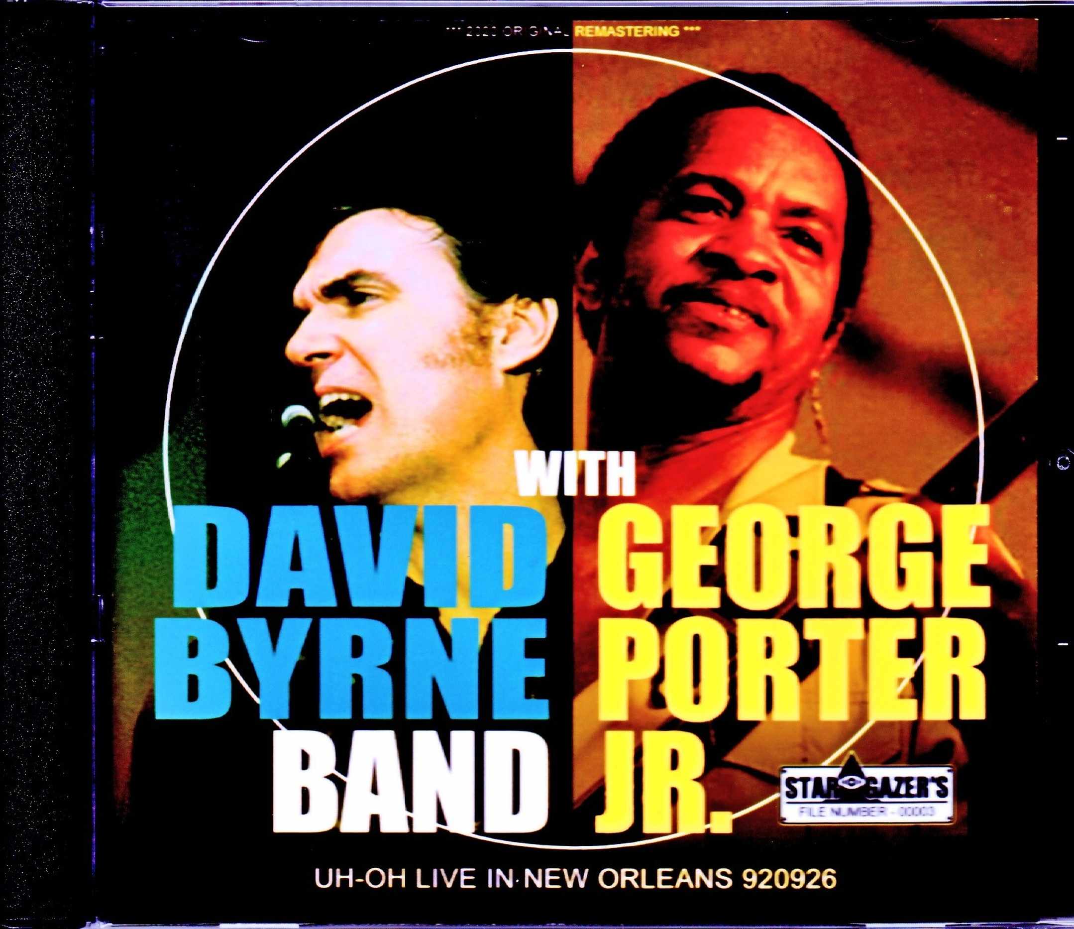 David Byrne Band,George Porter Jr. デヴィッド・バーン ジョージ・ポーター・ジュニア/LA,USA 1992