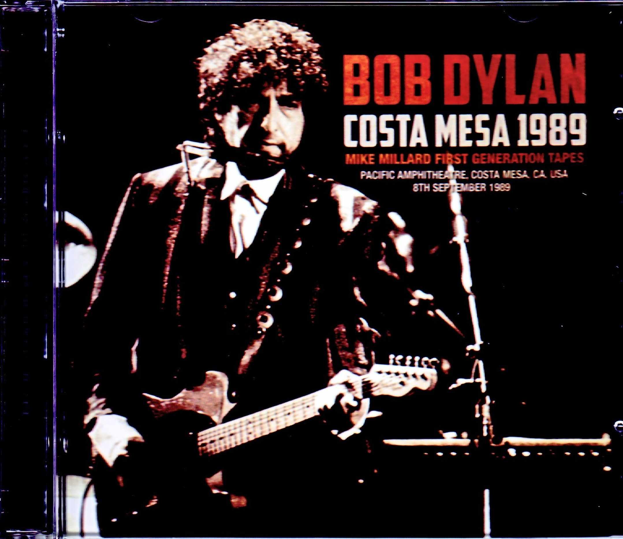 Bob Dylan ボブ・ディラン/CA,USA 9.8.1989 Mike Millard 1st Gen