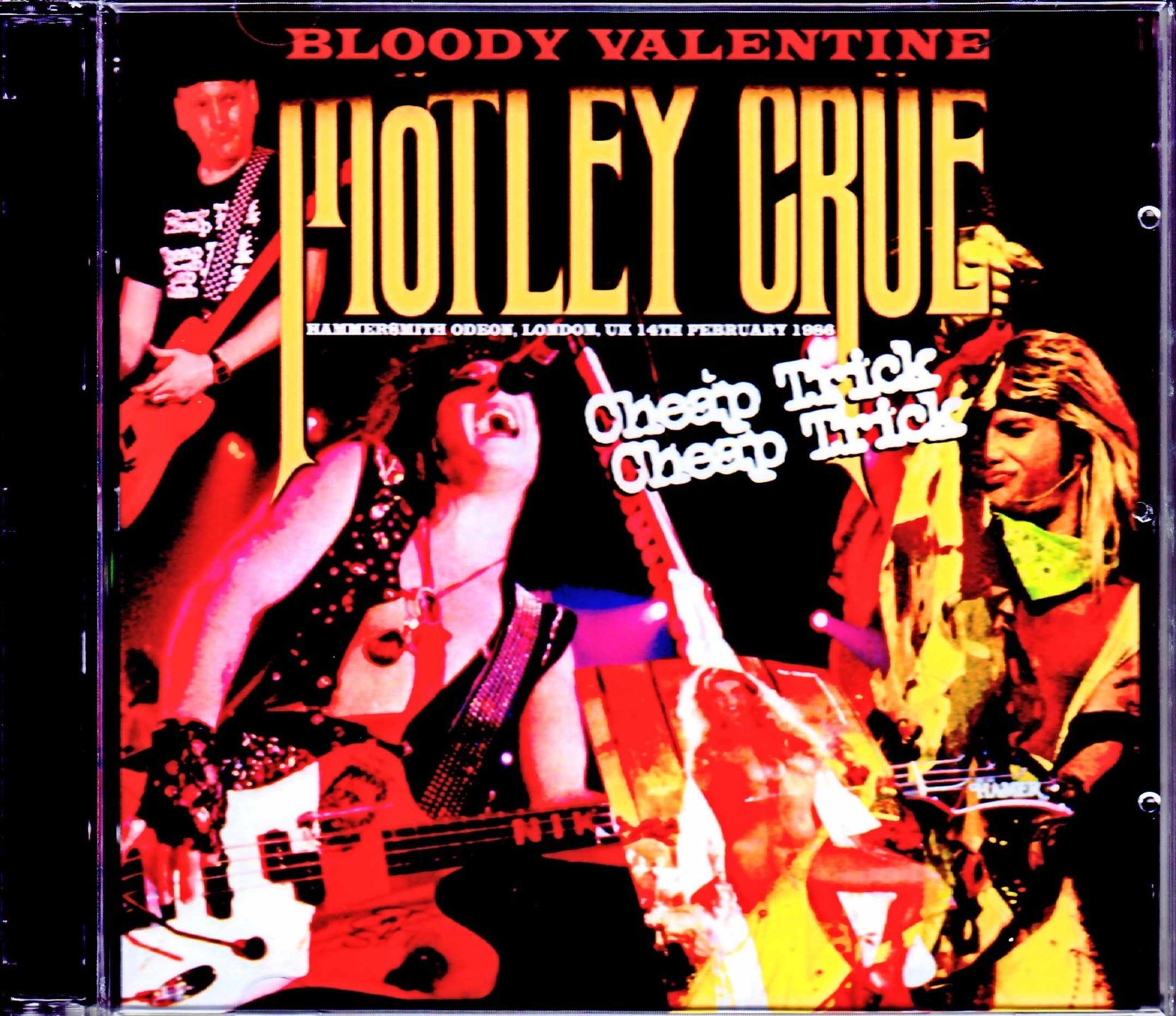 Motley Crue,Cheap Trick モトリー・クルー チープ・トリック/London,UK 1986