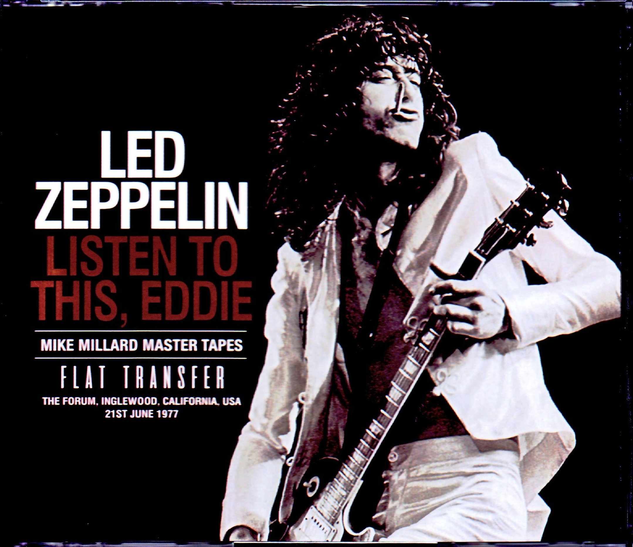 Led Zeppelin レッド・ツェッペリン/CA,USA 6.21.1977 Flat Transfer