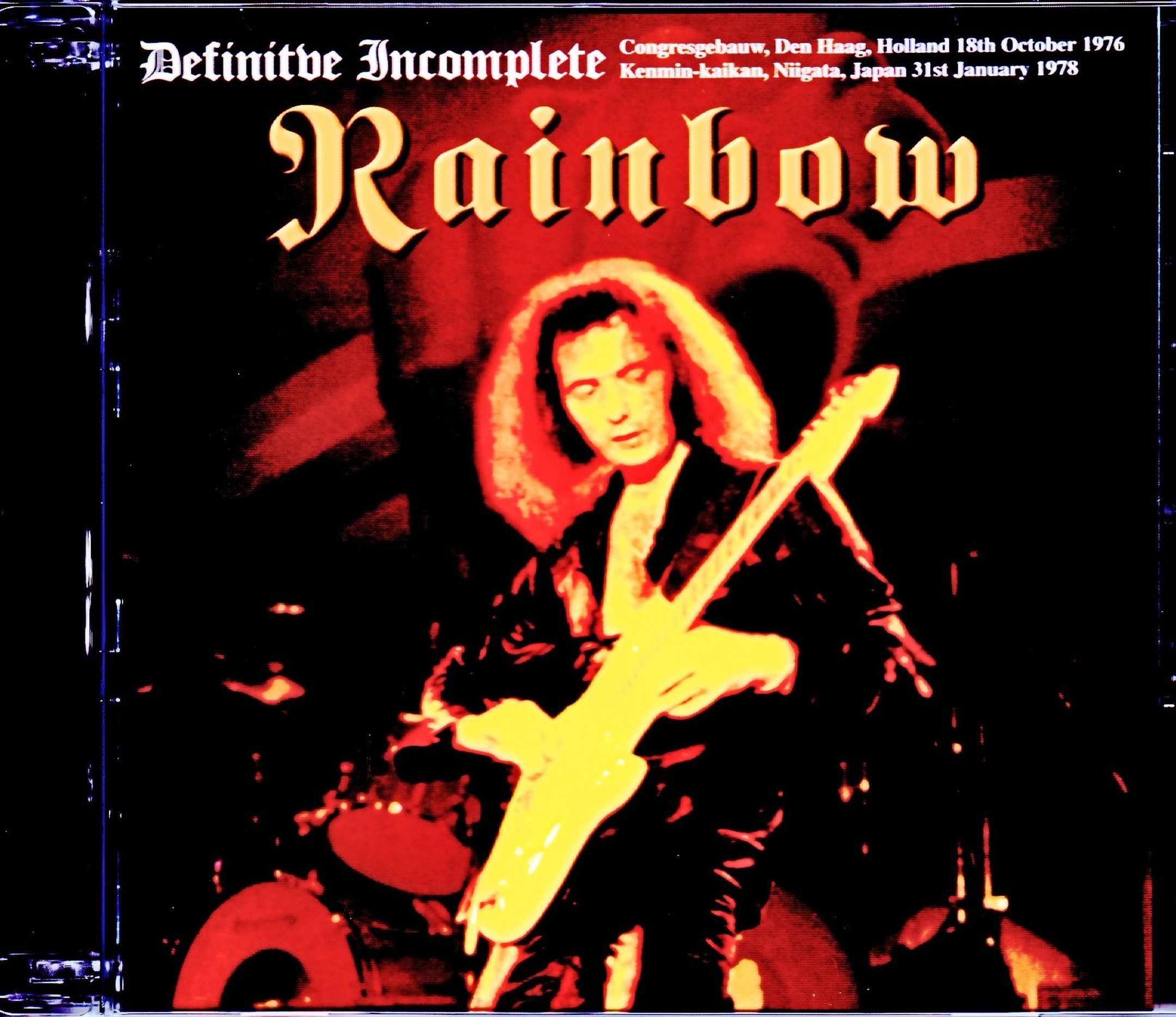 Rainbow レインボー/Niigata,Japan 1976 & more Complete