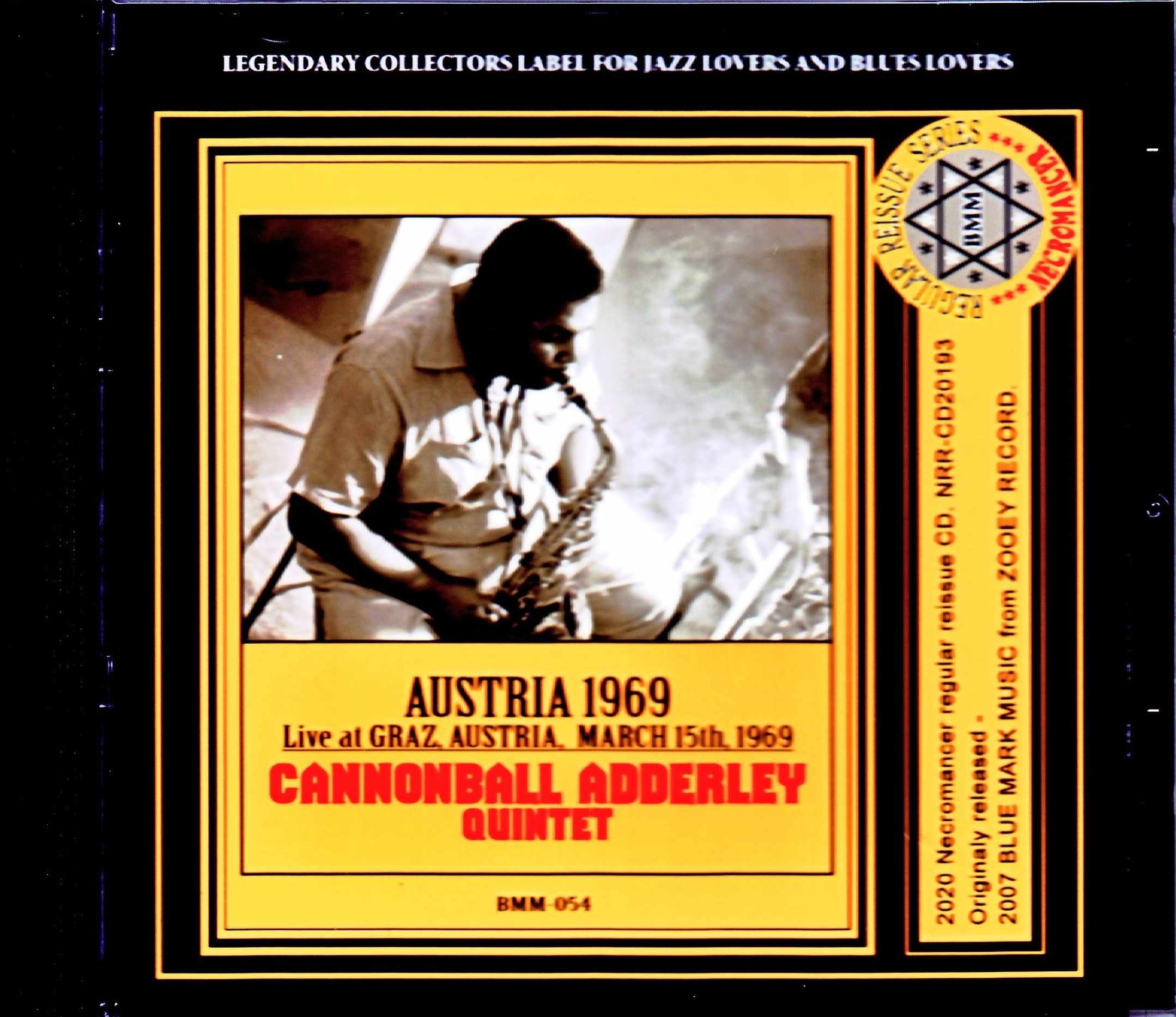 Cannonball Adderley キャノンボール・アダレイ/Austria 1969