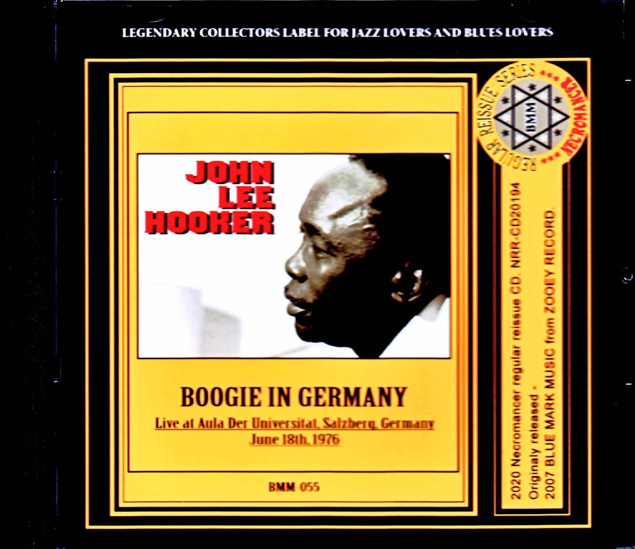 John Lee Hooker ジョン・リー・フッカー/Germany 1976