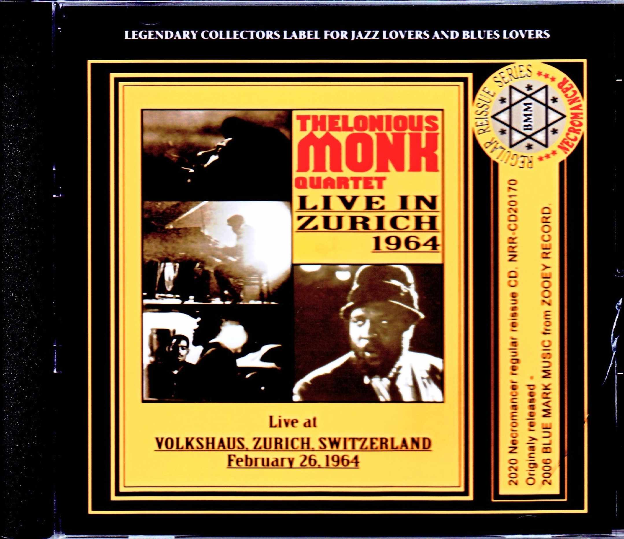 Thelonious Monk セロニアス・モンク/Switzerland 1964