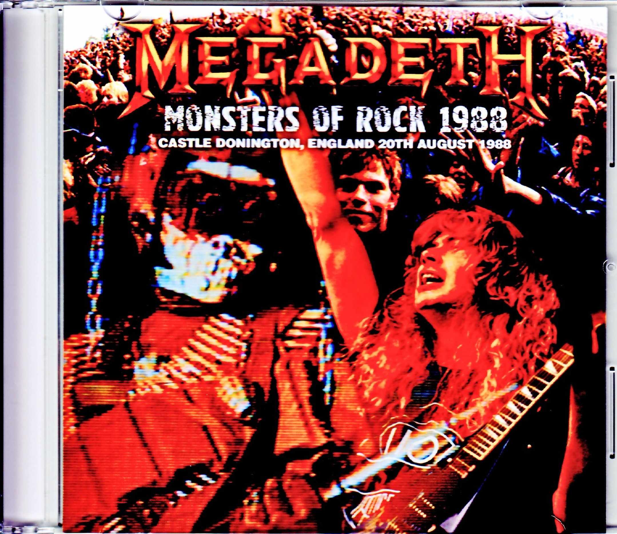Megadeth メガデス/England,UK 8.20.1988